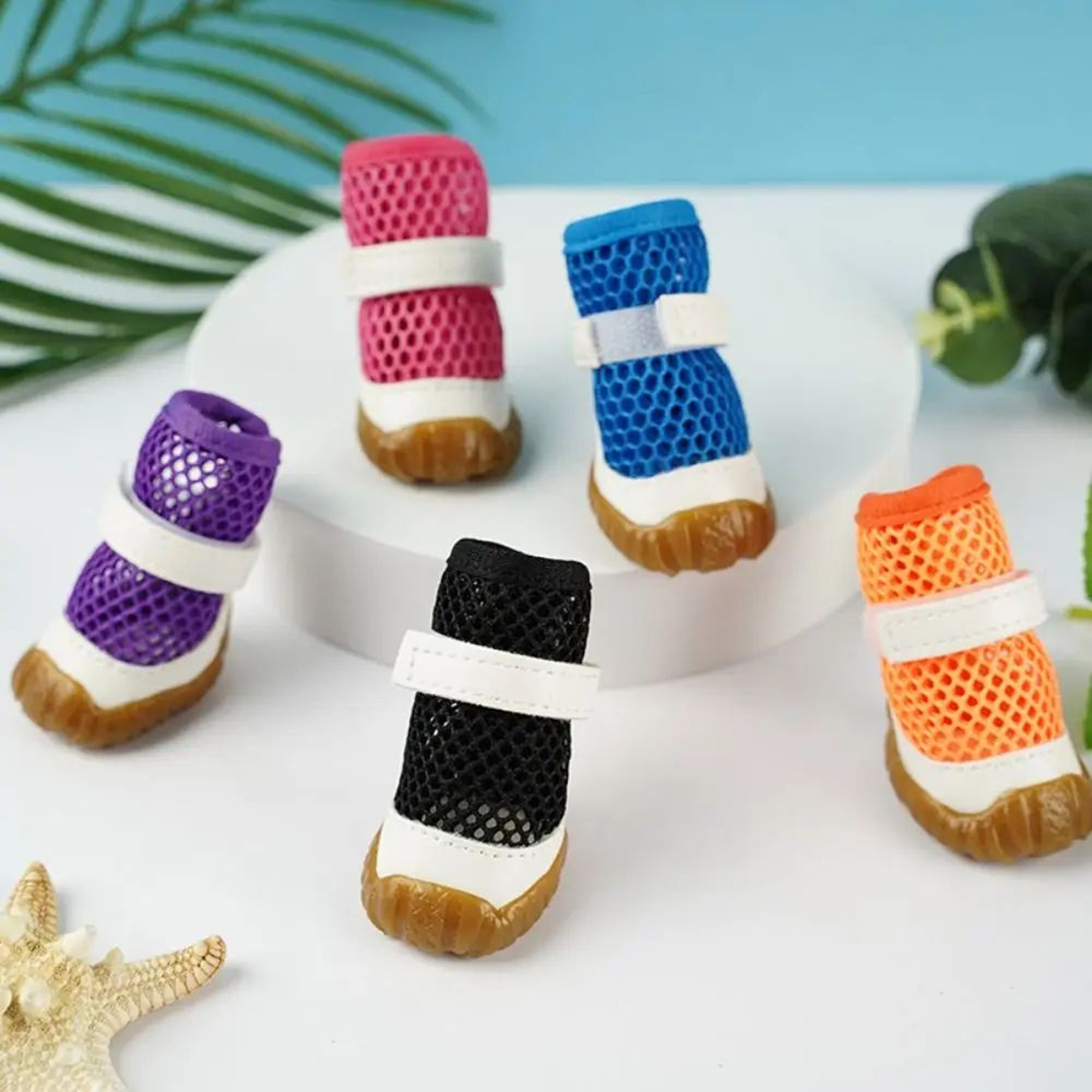 Breathable Anti Slip Summer Dog Shoes 1