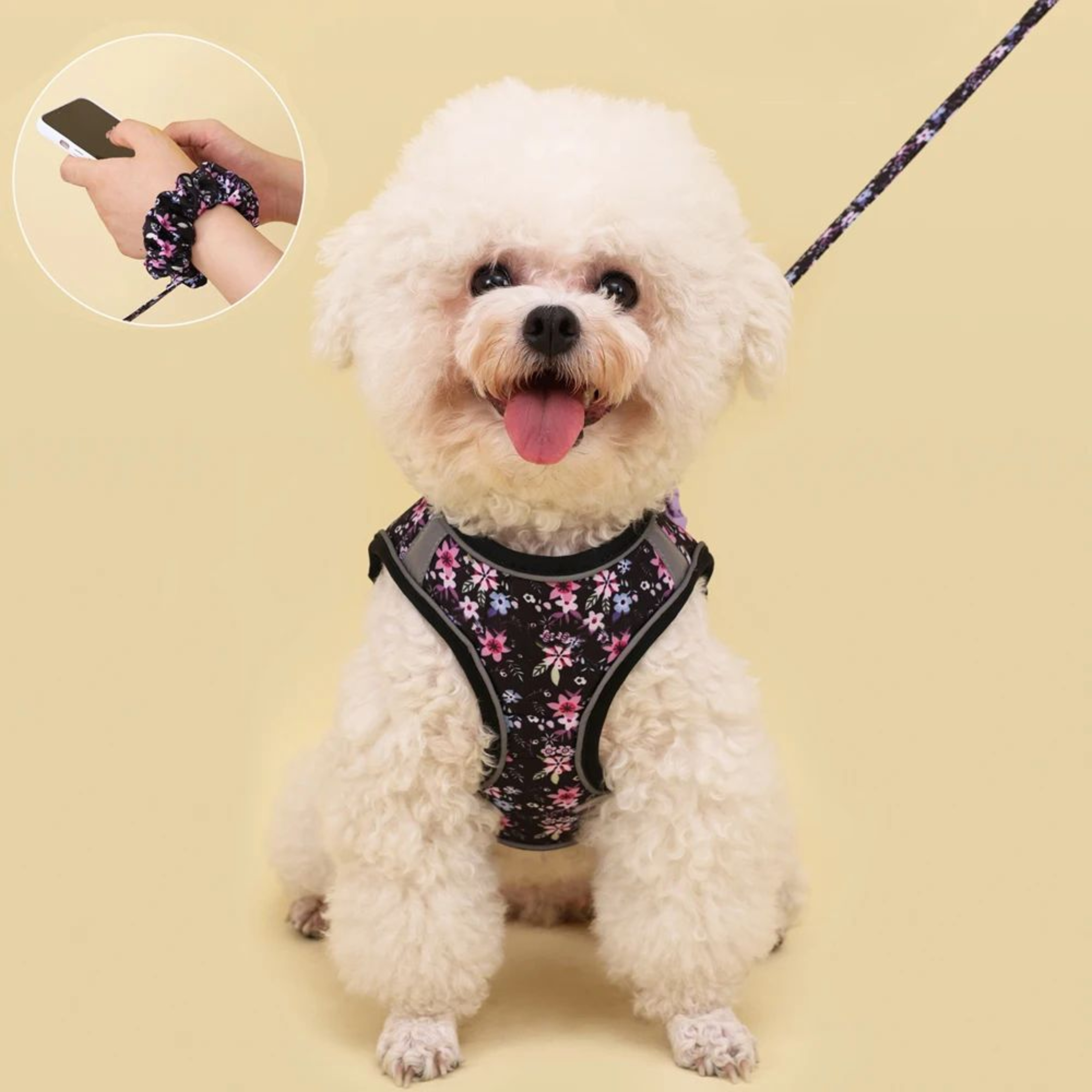 Adjustable Soft Pet Harness And Leash Set For Small Dogs And Cats 7
