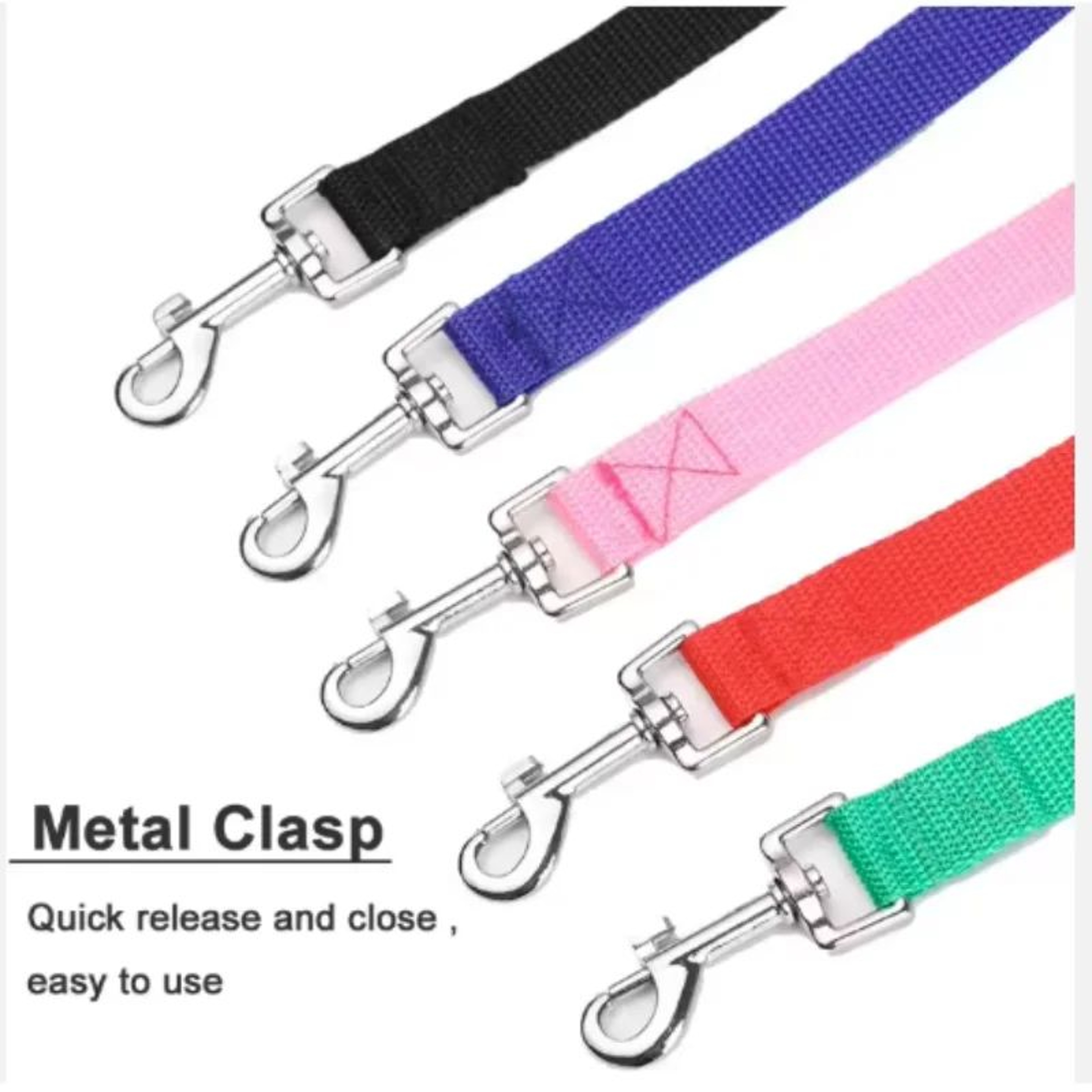 Adjustable Nylon Dog Training Leash For Small To Large Dogs 5