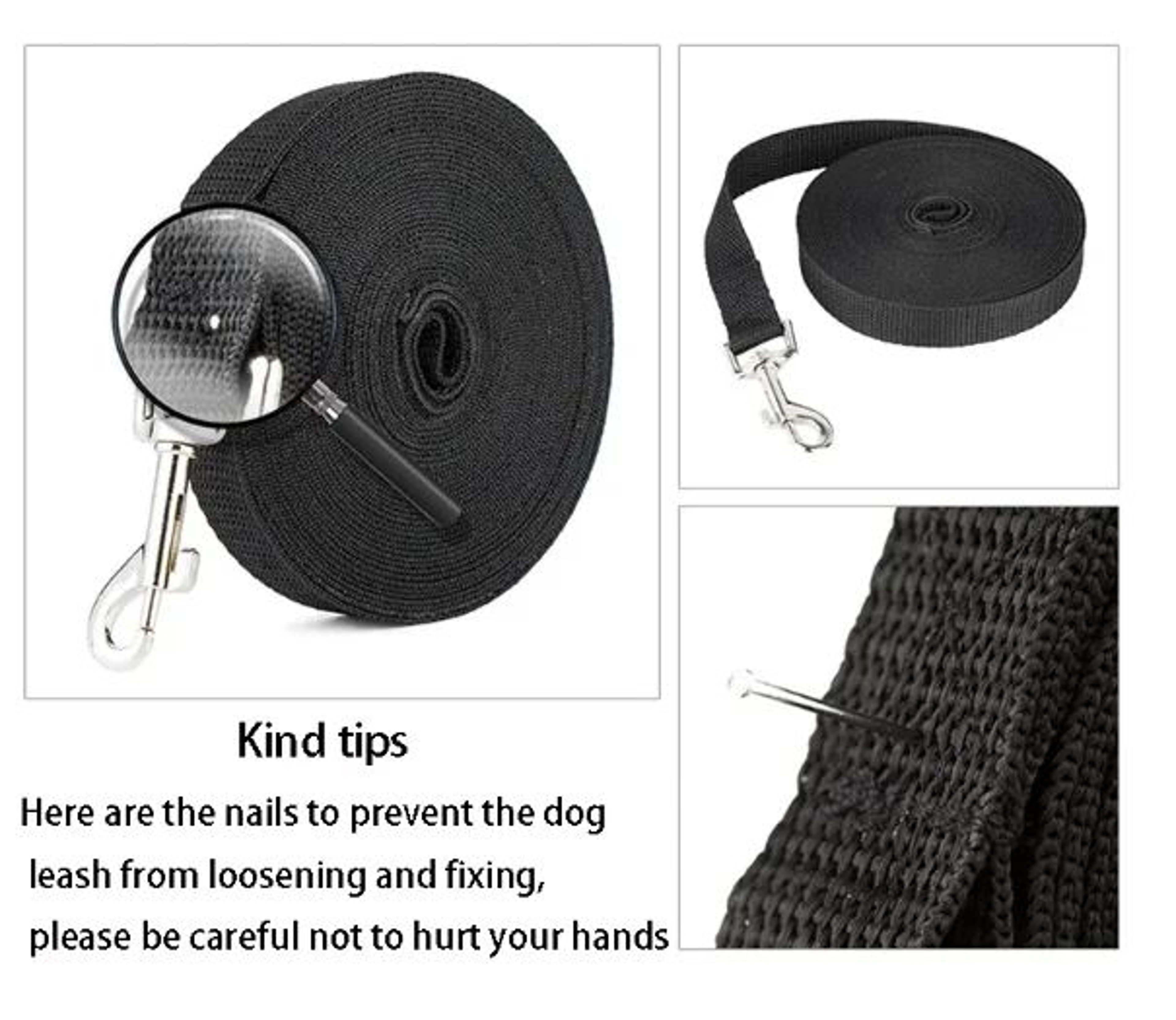 Adjustable Nylon Dog Training Leash For Small To Large Dogs 8