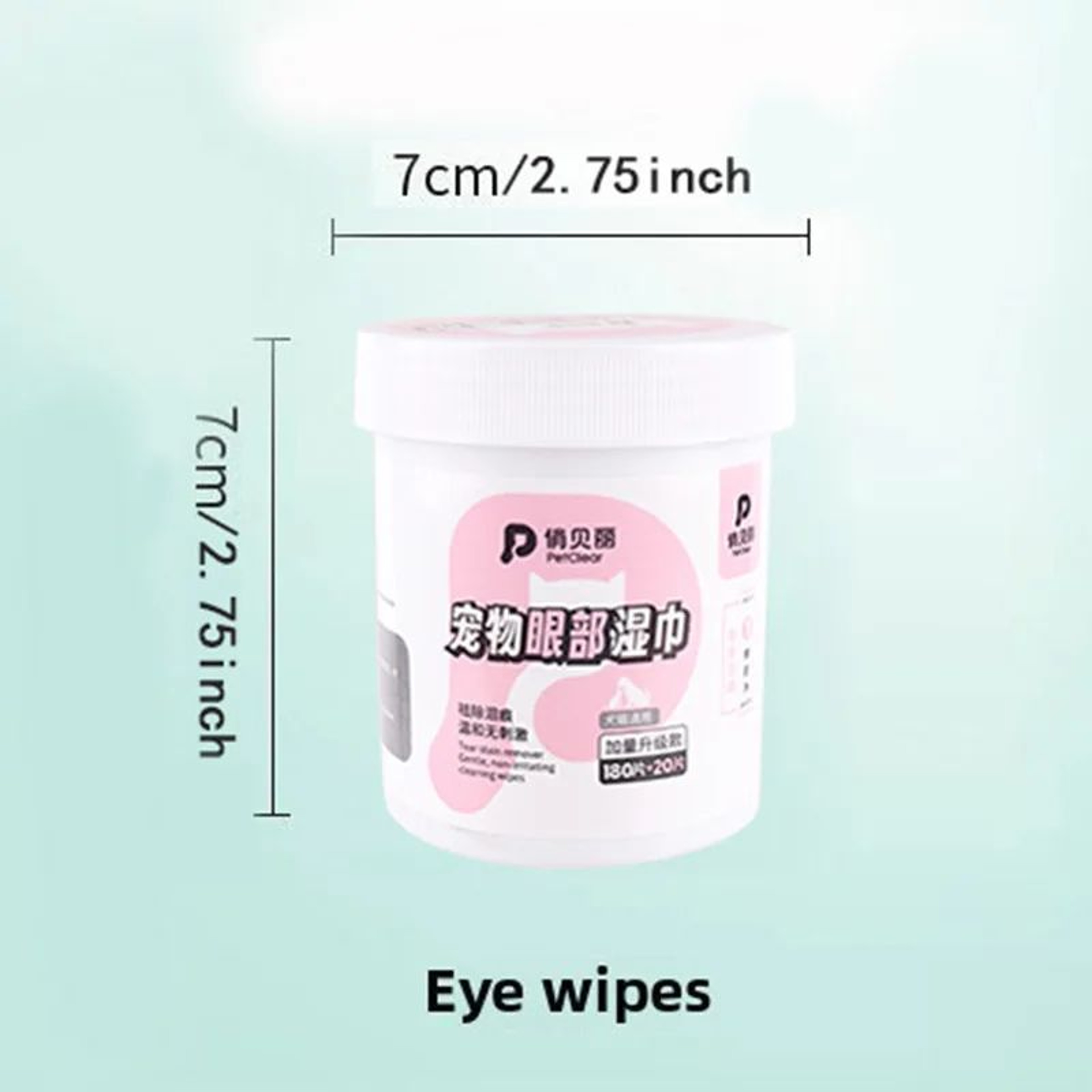 PETCLEAR Pet Eye Cleaning Wipes 5