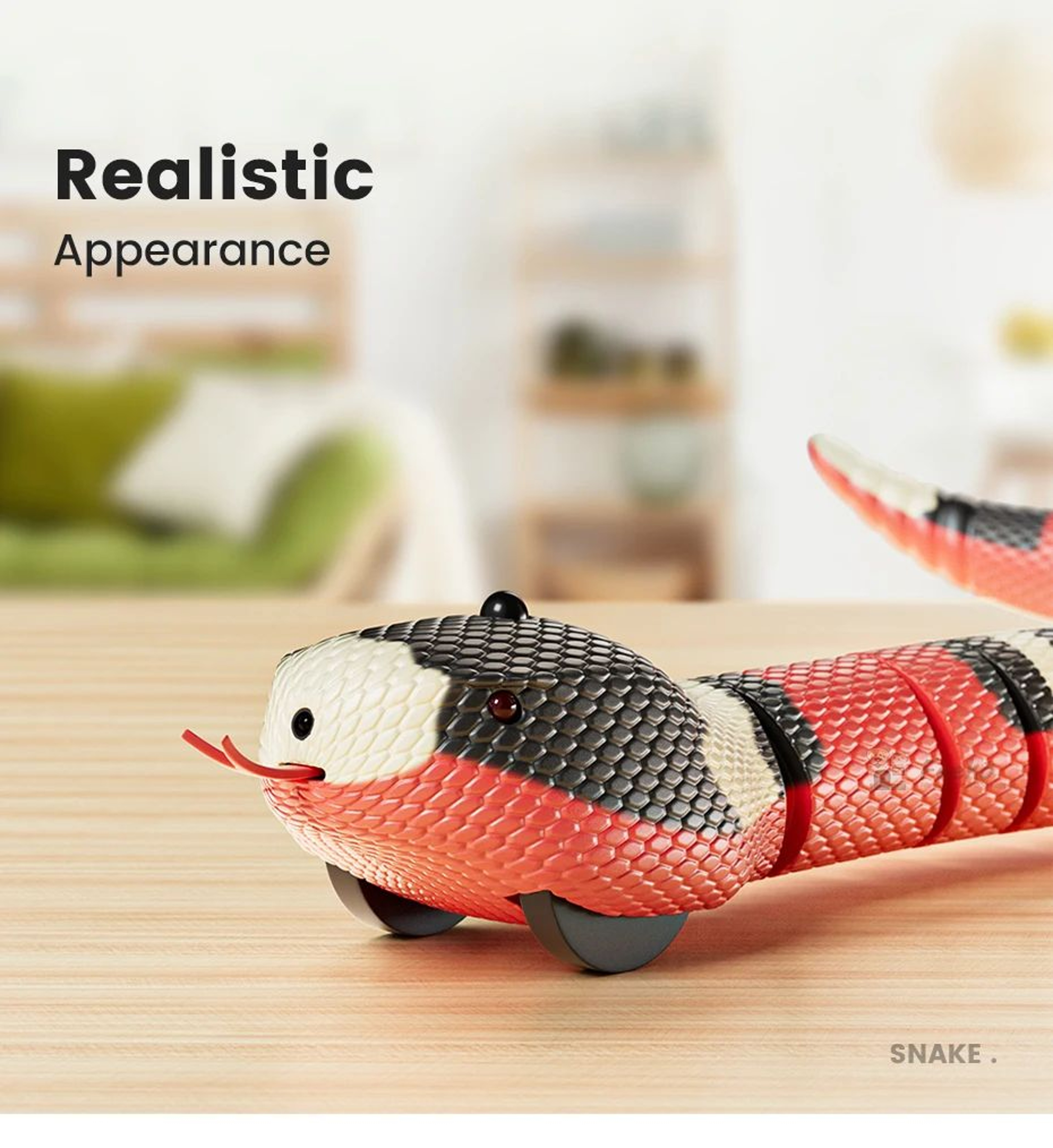 Smart Sensing Snake Cat Toy 7