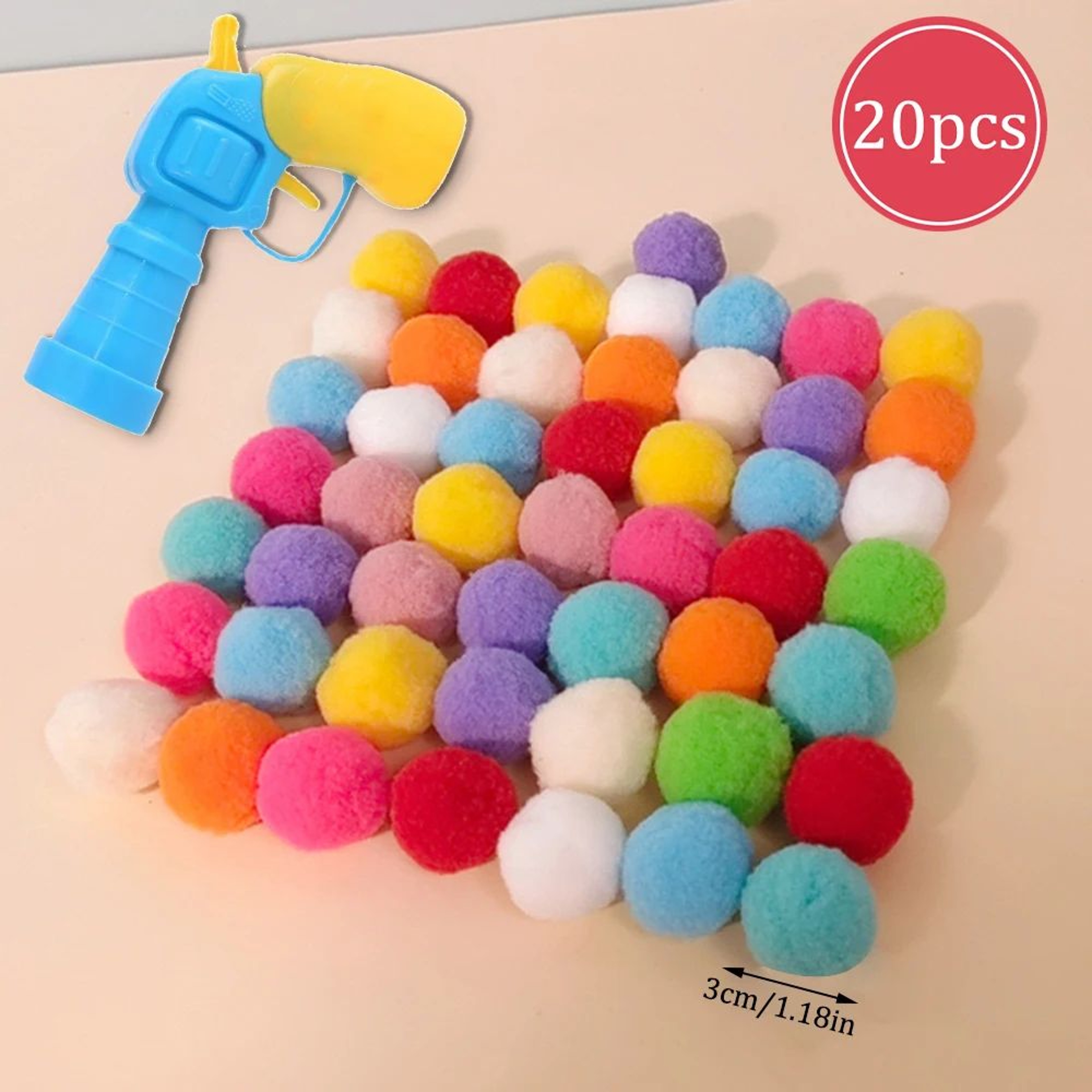 Interactive Plush Ball Cat Toy Launcher 0