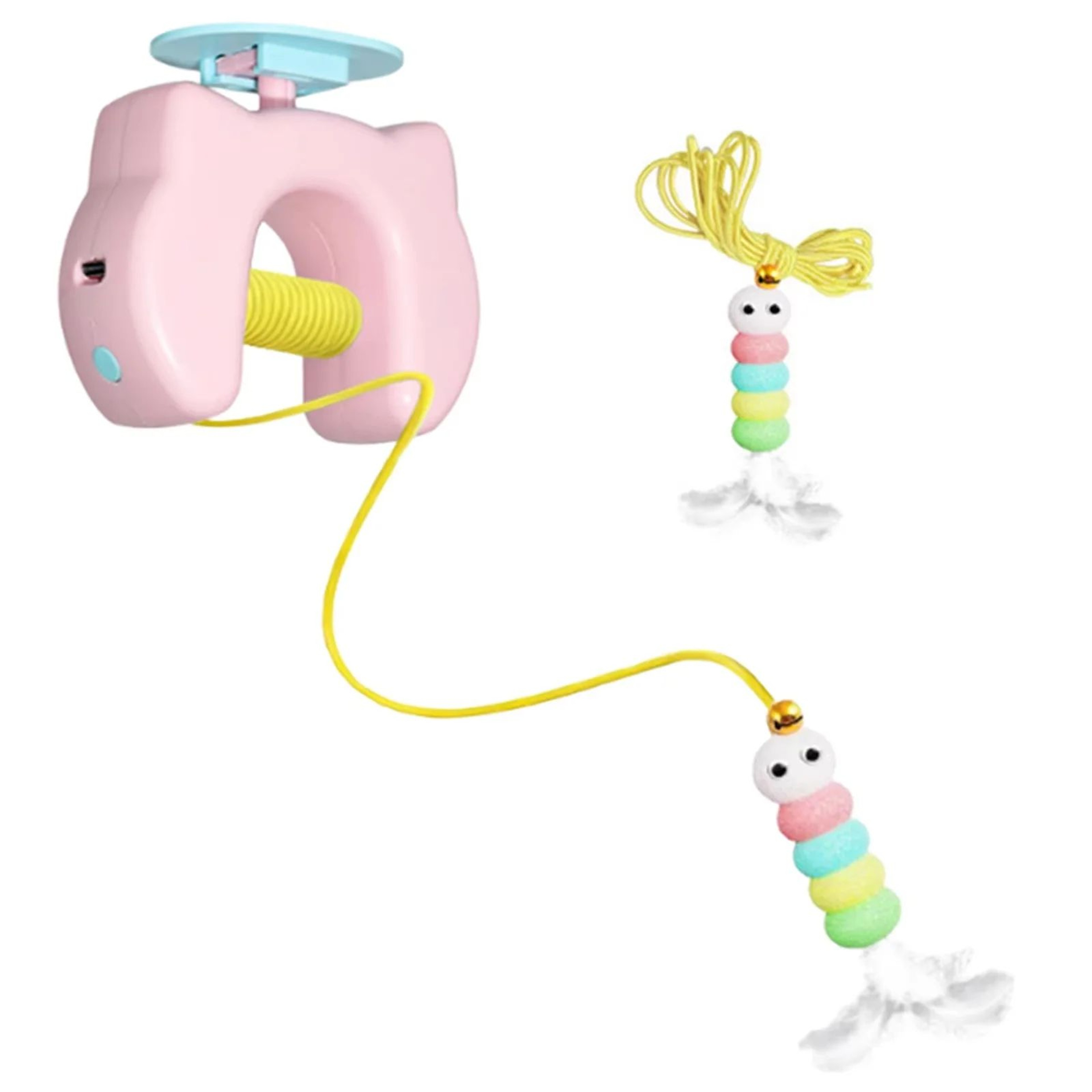 Rechargeable Flying Bird Interactive Cat Toy 7
