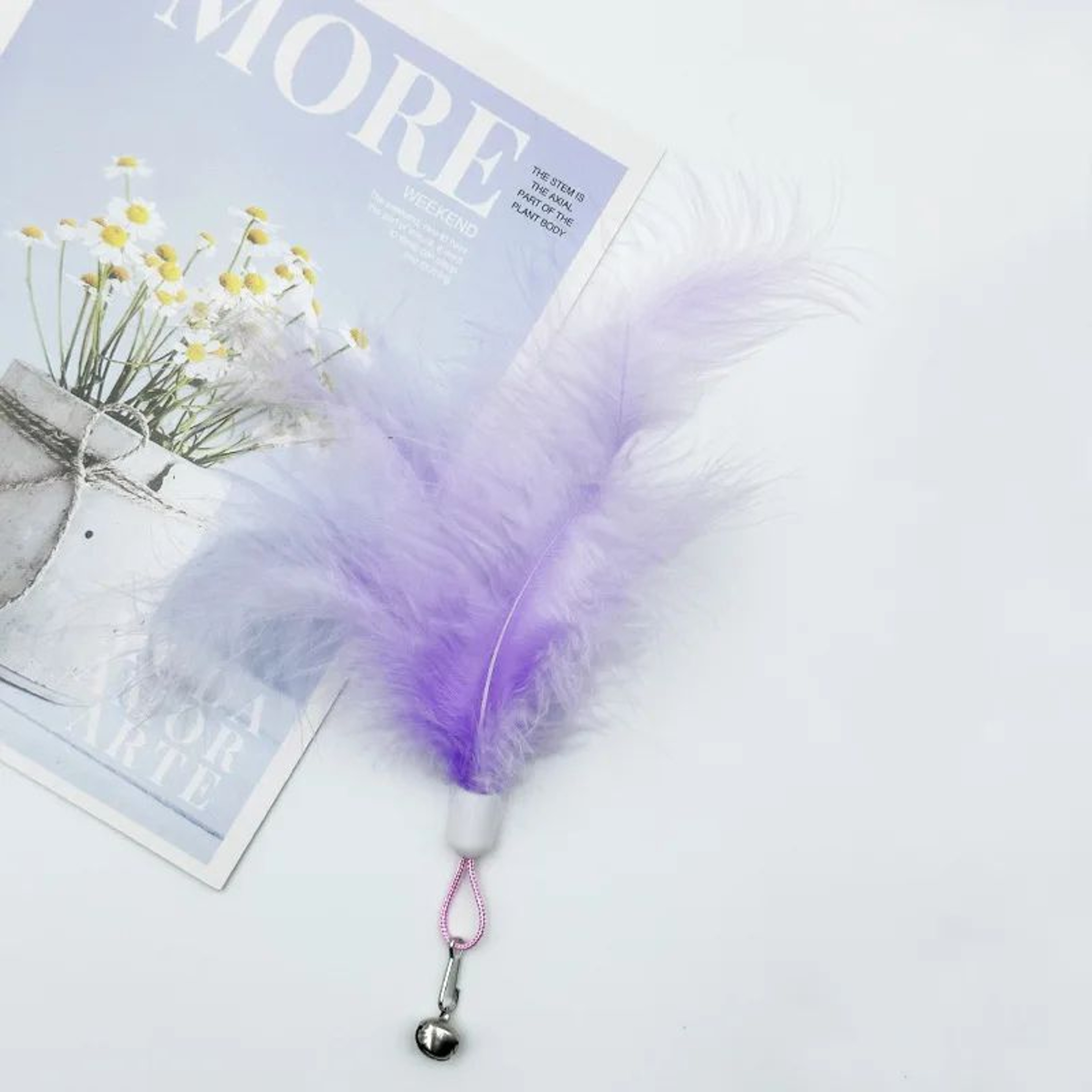 Feather Bell Replacement Wand Toy Set 5