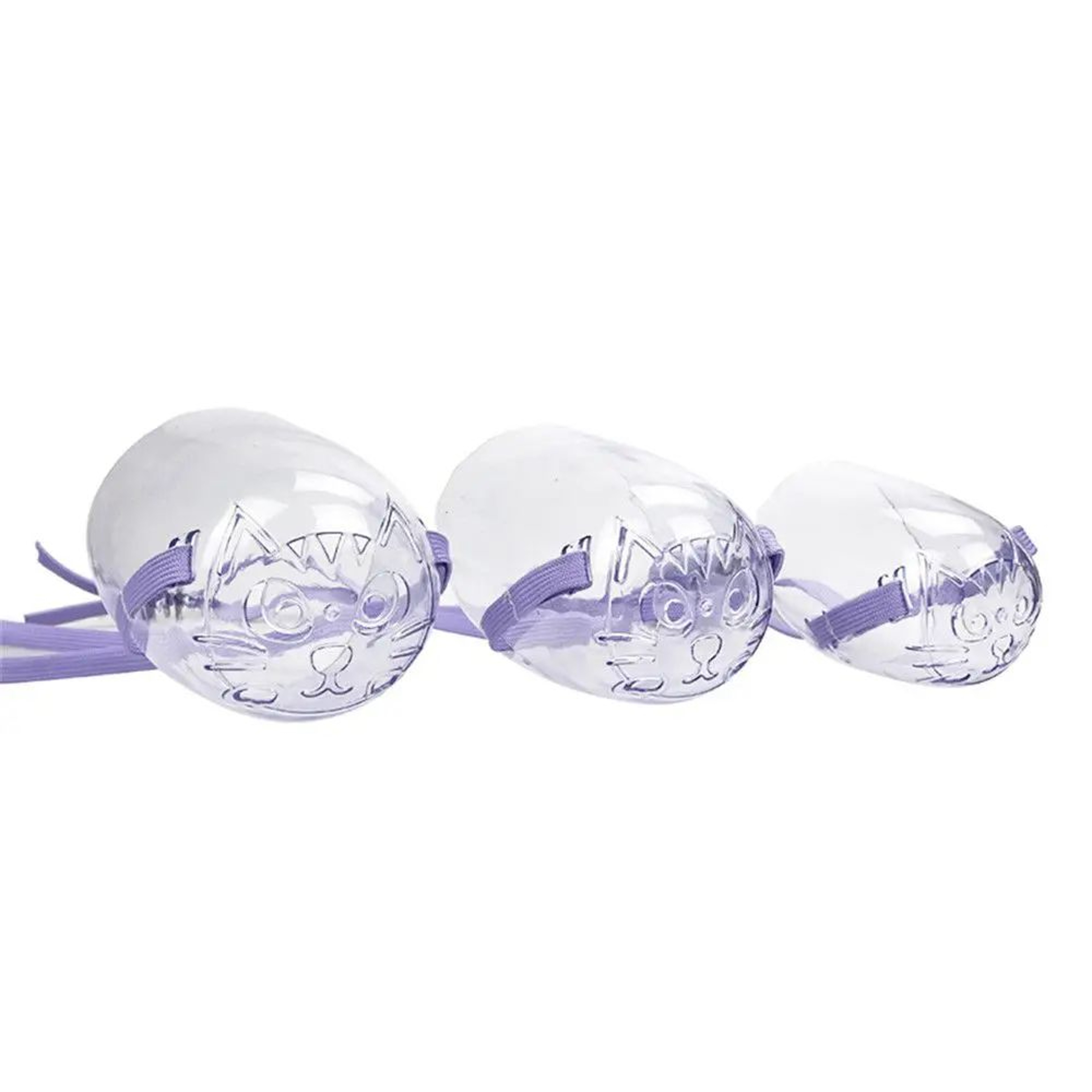 Transparent Anti Bite Cat Grooming Muzzle 3
