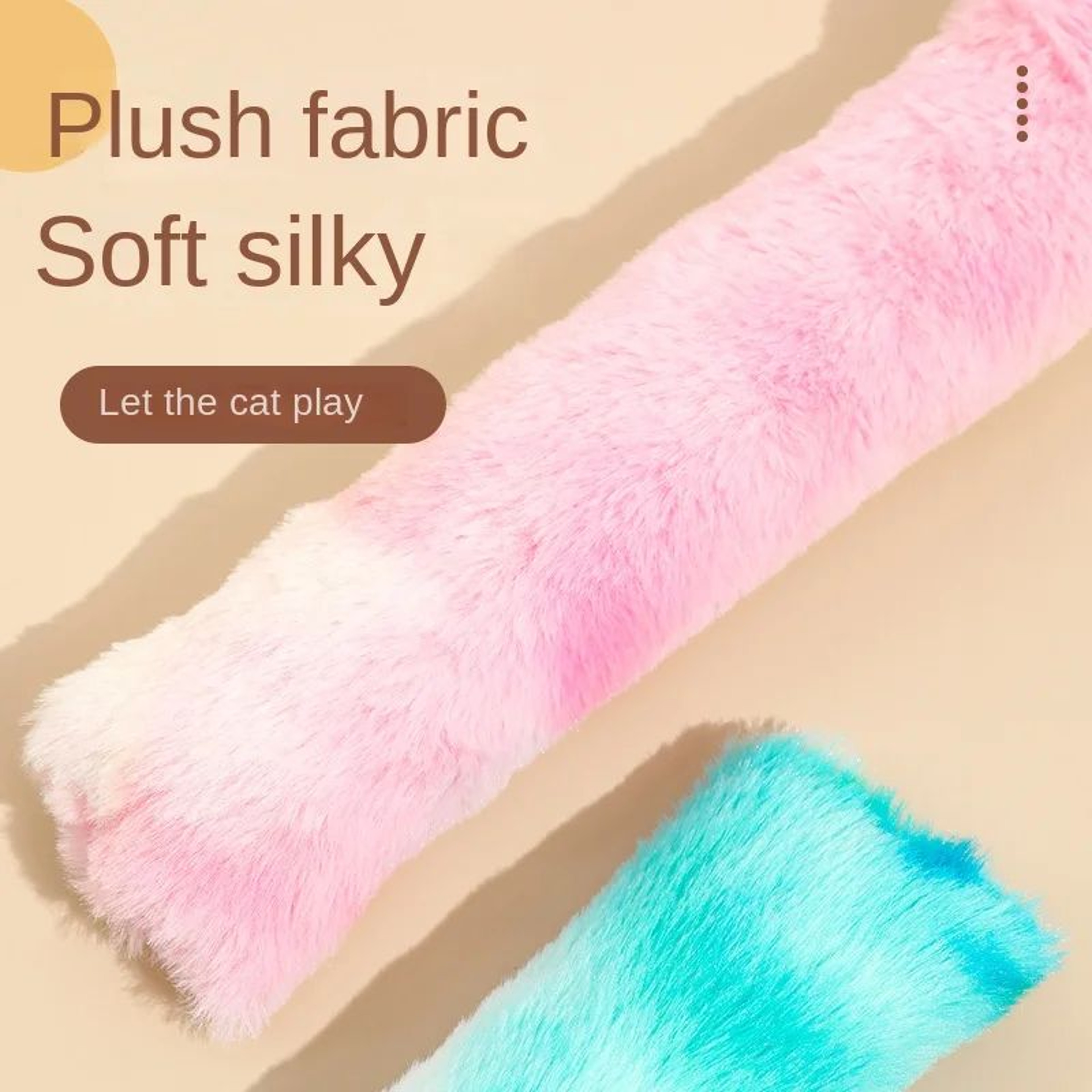 Plush Catnip Kick Stick Interactive Cat Toy 1