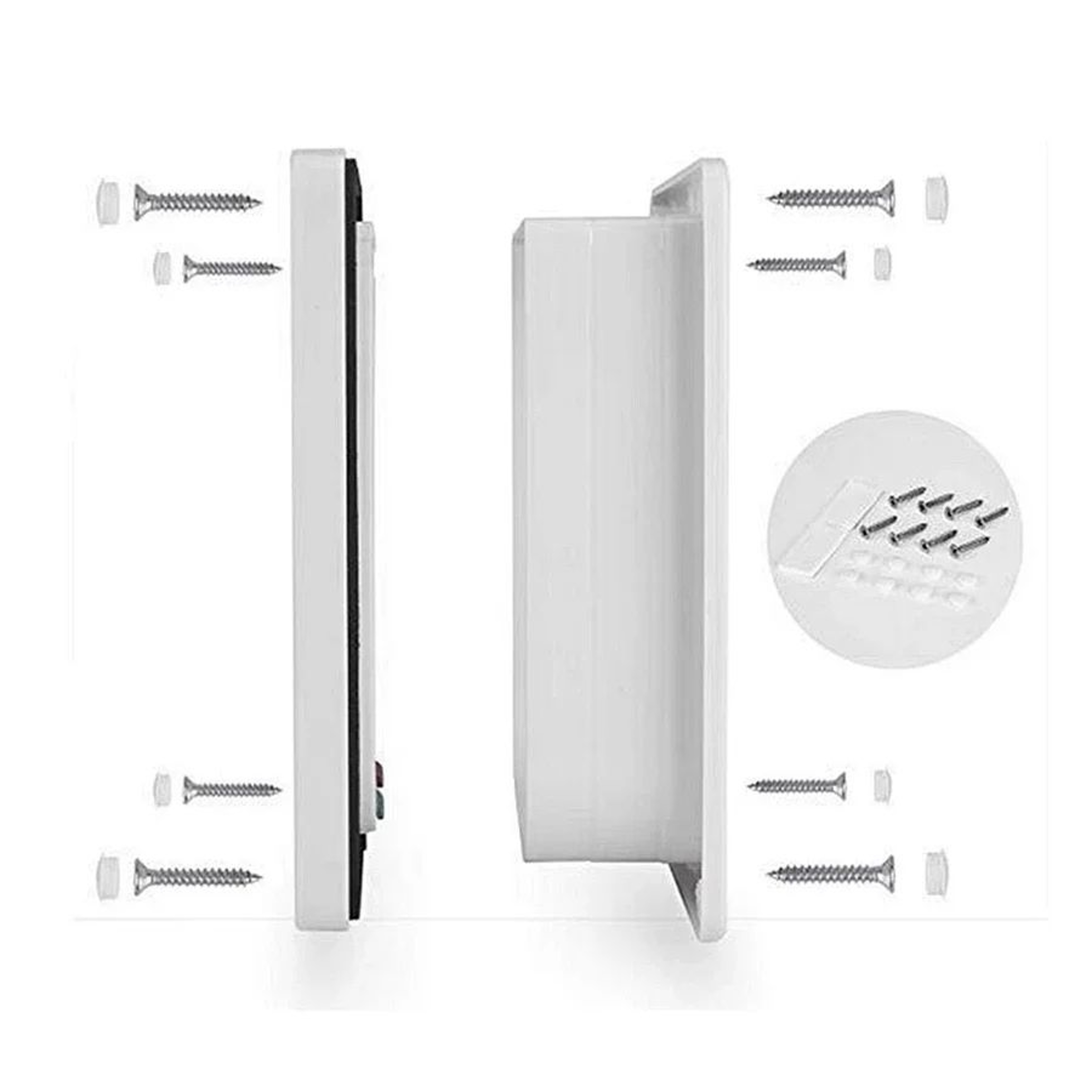 Weatherproof 4 Way Locking Cat Door 5