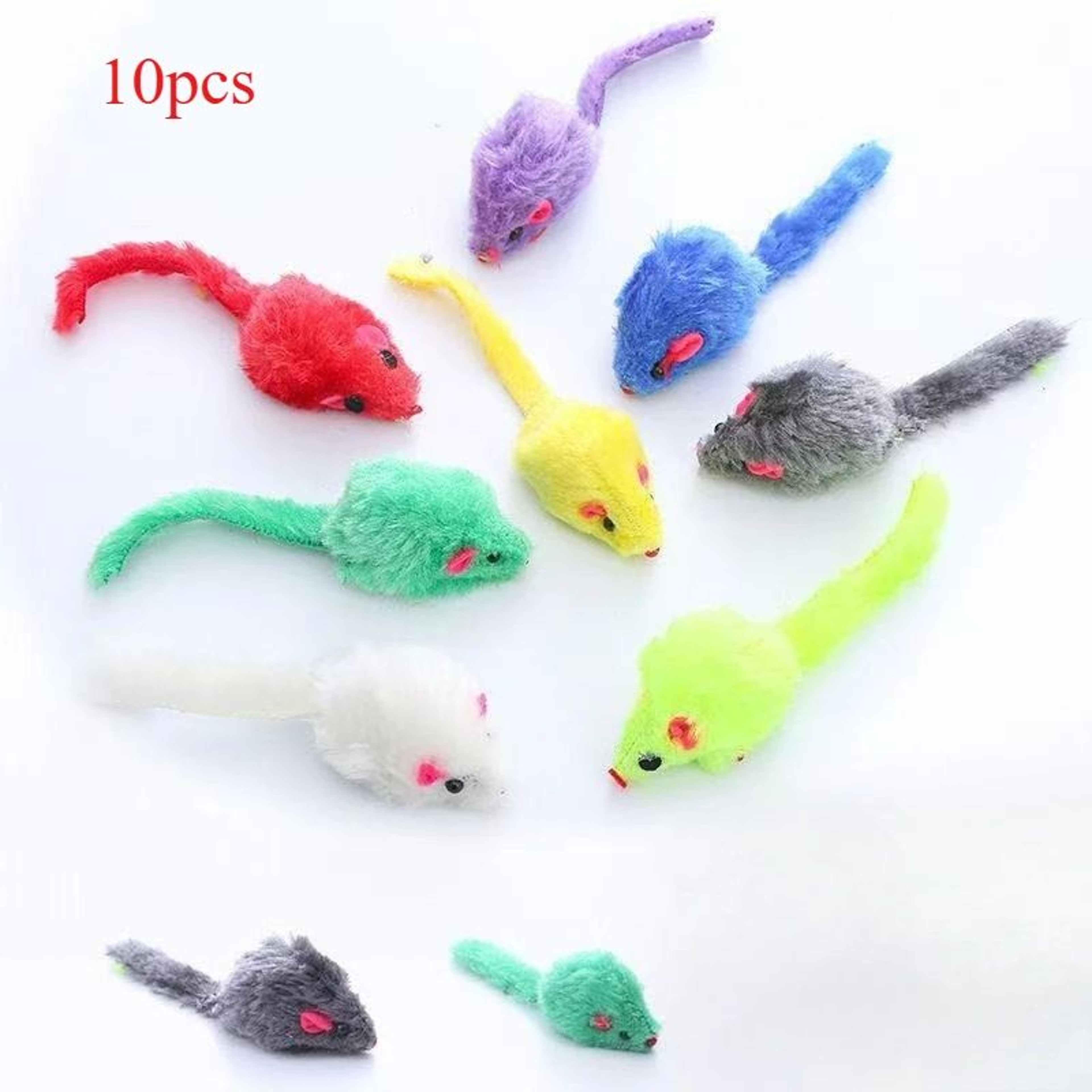 Squeaky Catnip Mouse Toy For Cats 9