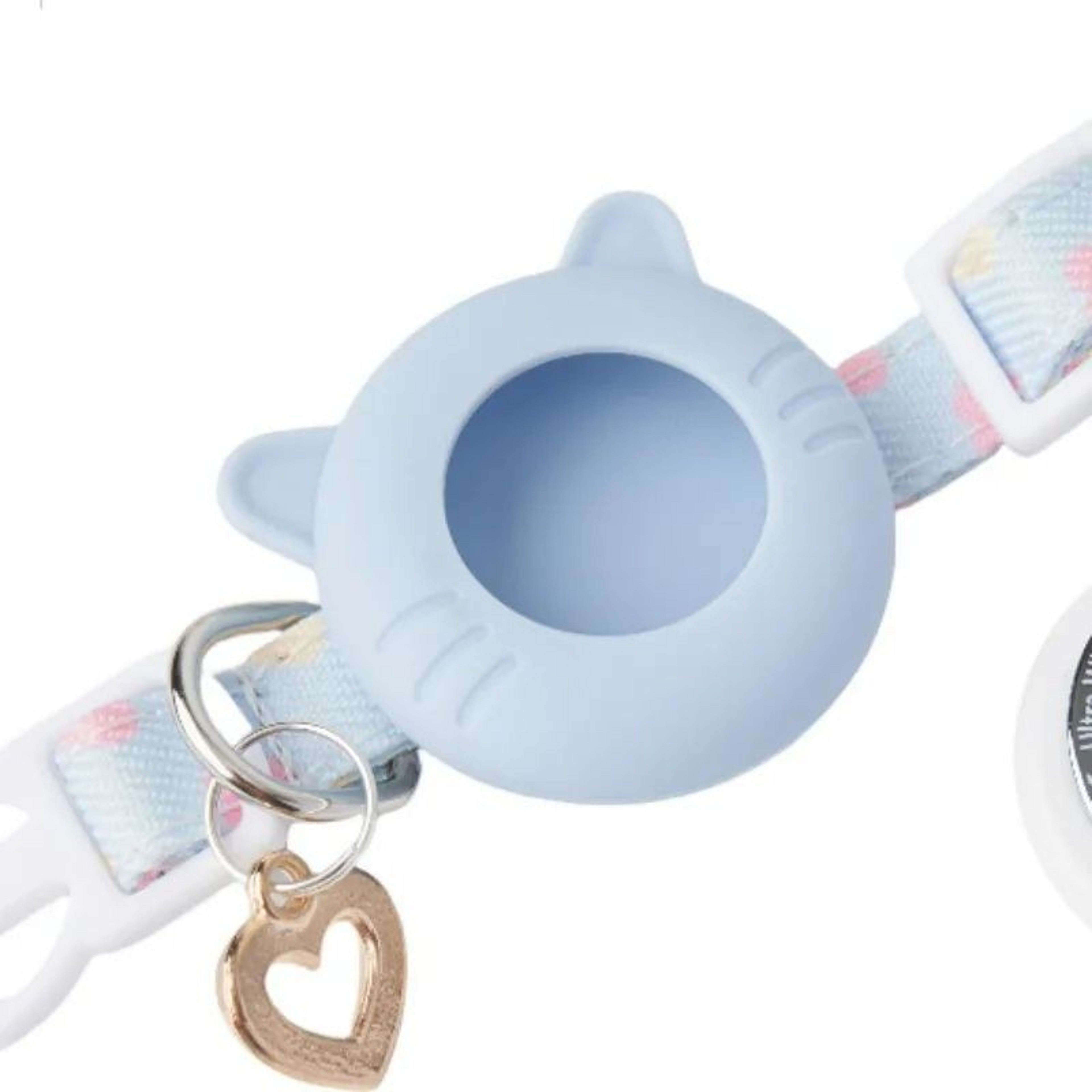 Adjustable AirTag Pet Tracker Collar With Breakaway Safety Buckle 2