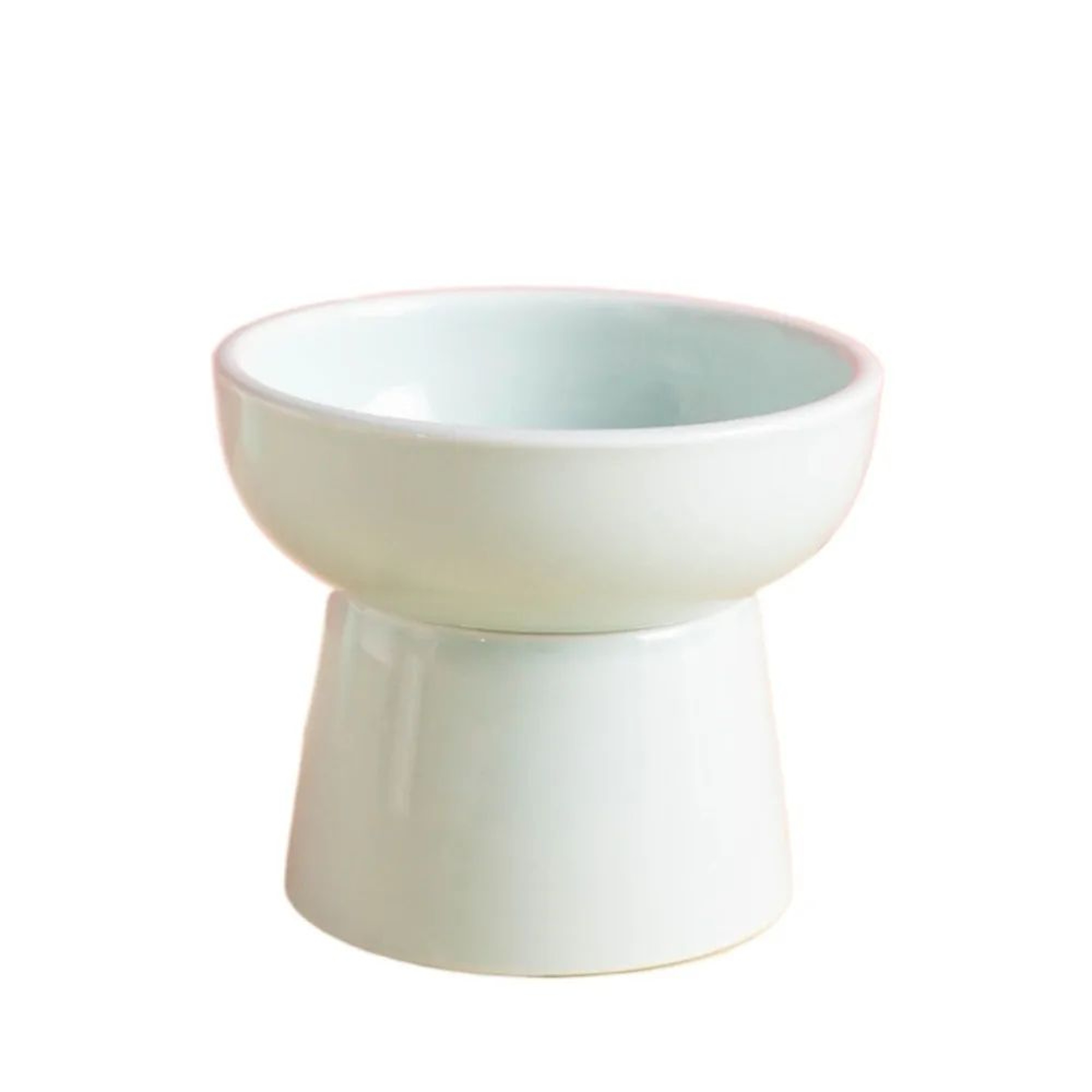 Elevated Ceramic Pet Bowl With Raised Stand For Cats And Small Dogs 8