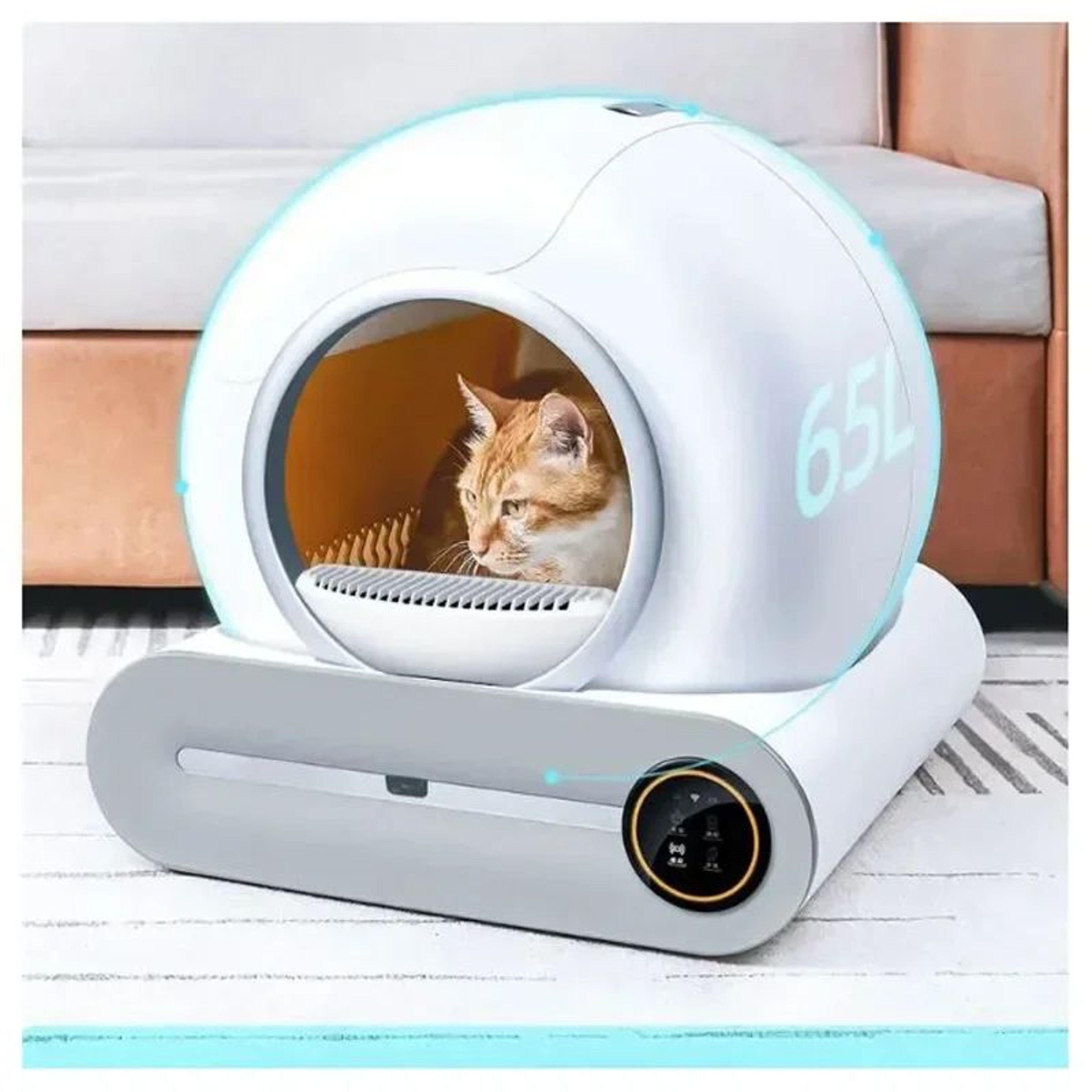 Silicone Cat Litter Mat For Smart Litter Boxes 8