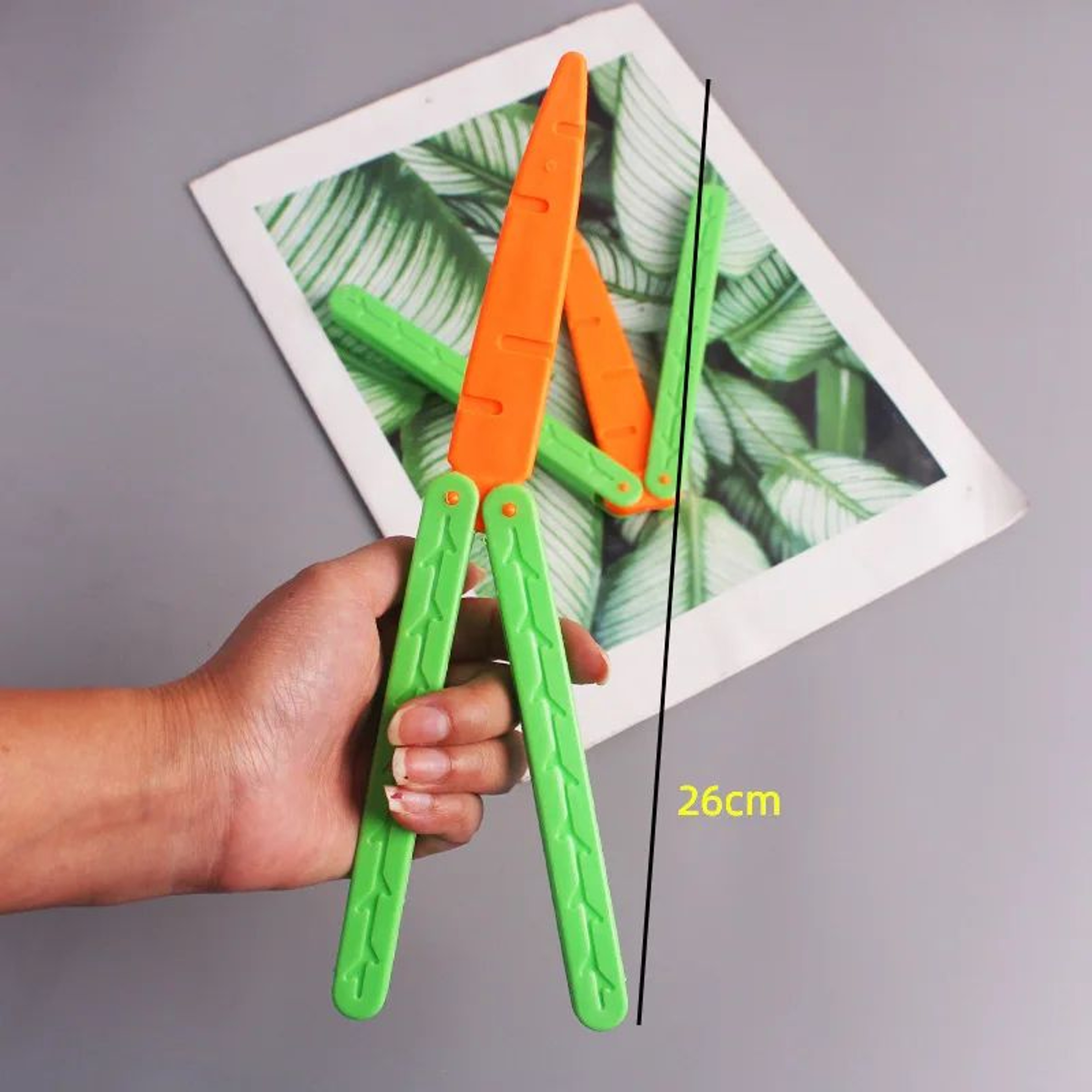 3D Printed Carrot Fidget Toy Folding Puzzle 15