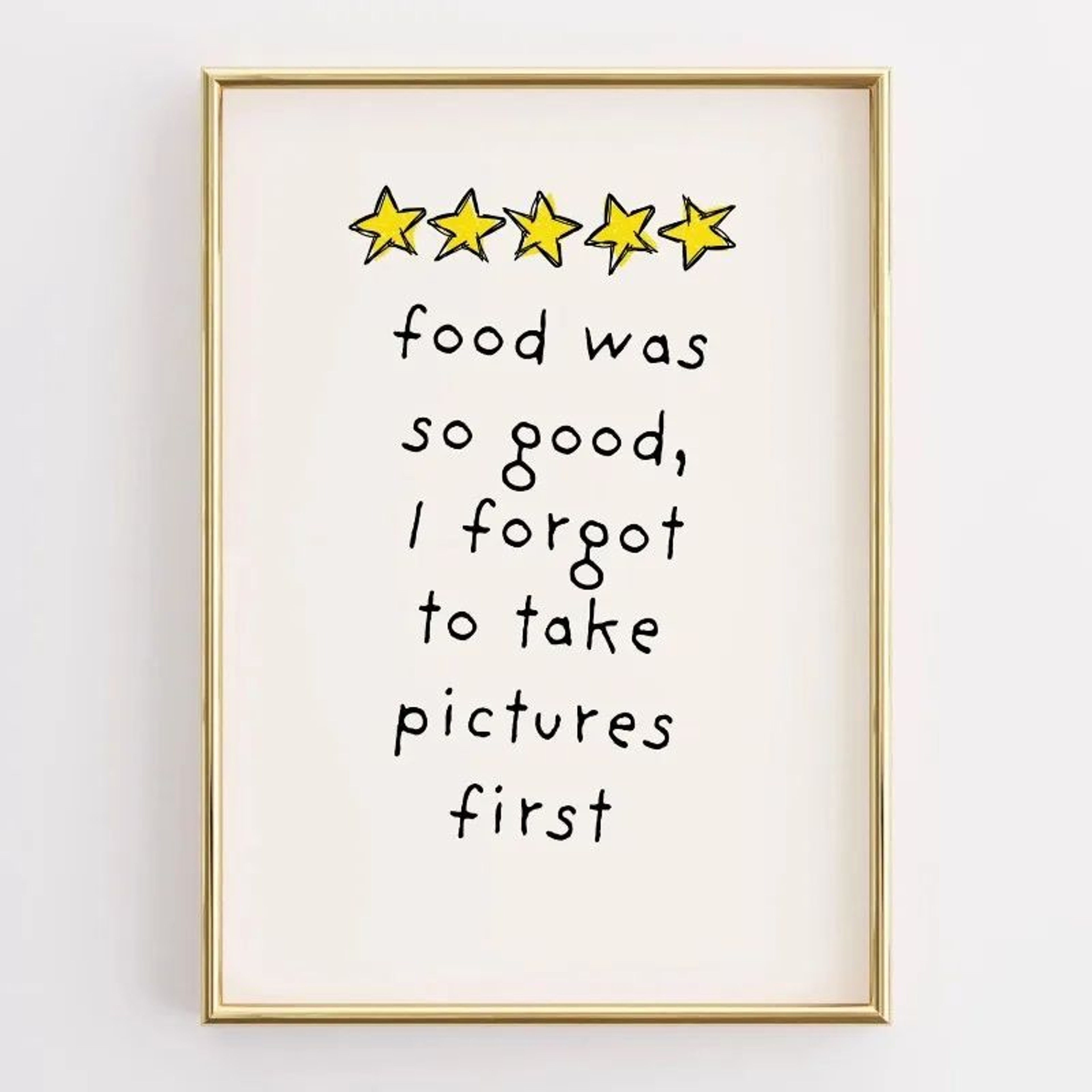 Funny Retro Kitchen Coffee Quote Canvas Wall Art 17