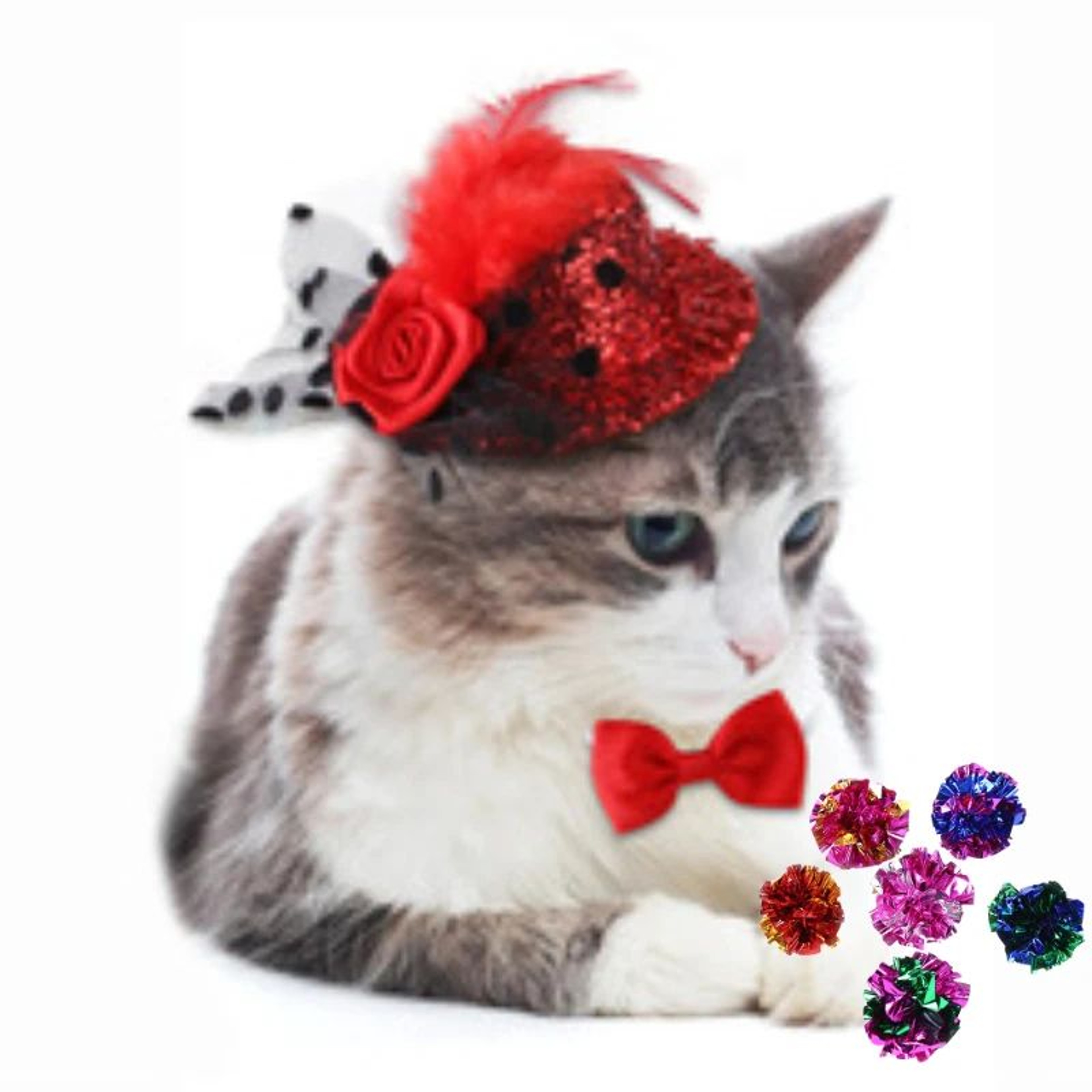 Interactive Ringing Paper Ball Cat Toy 1