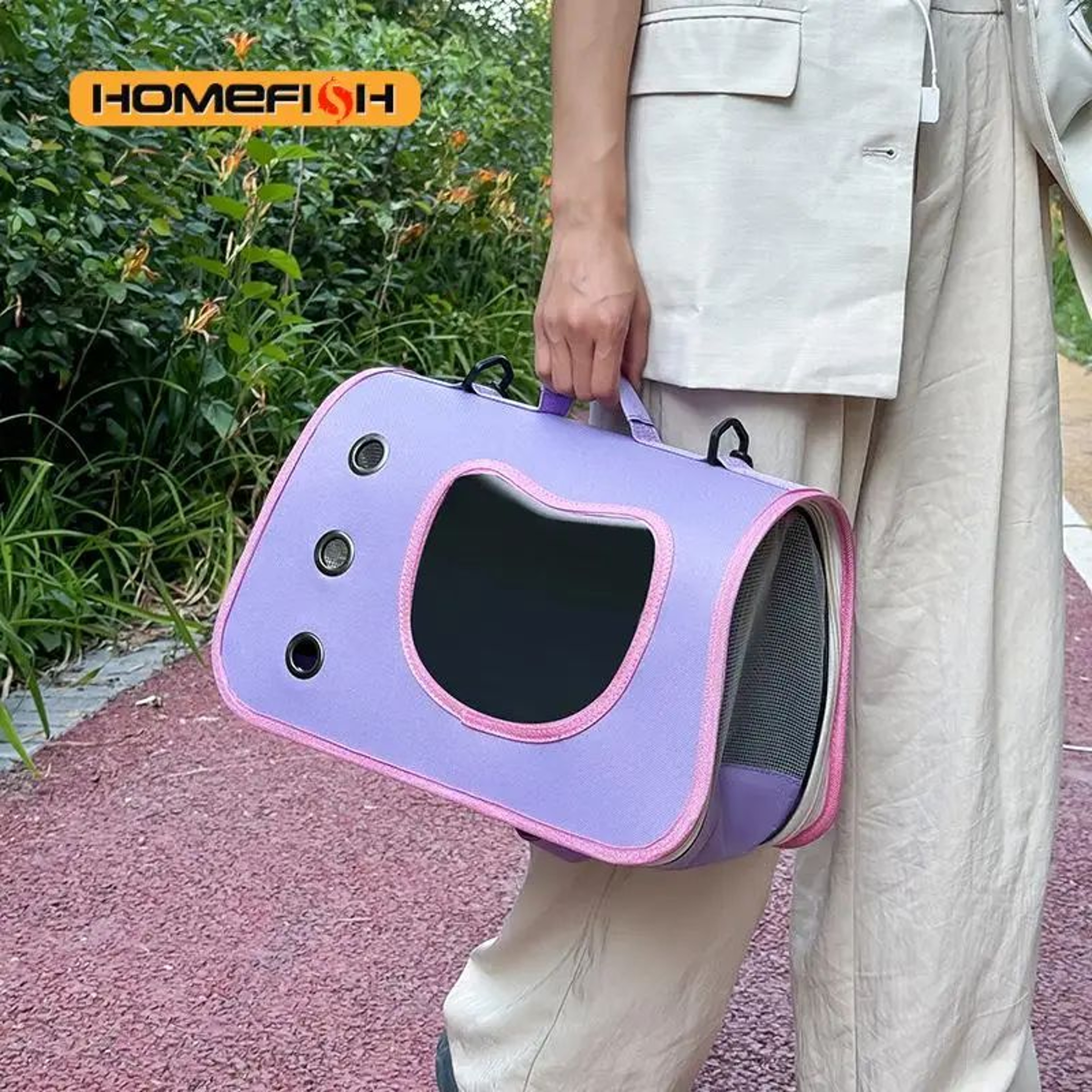 Portable Foldable Pet Carrier Shoulder Bag 4