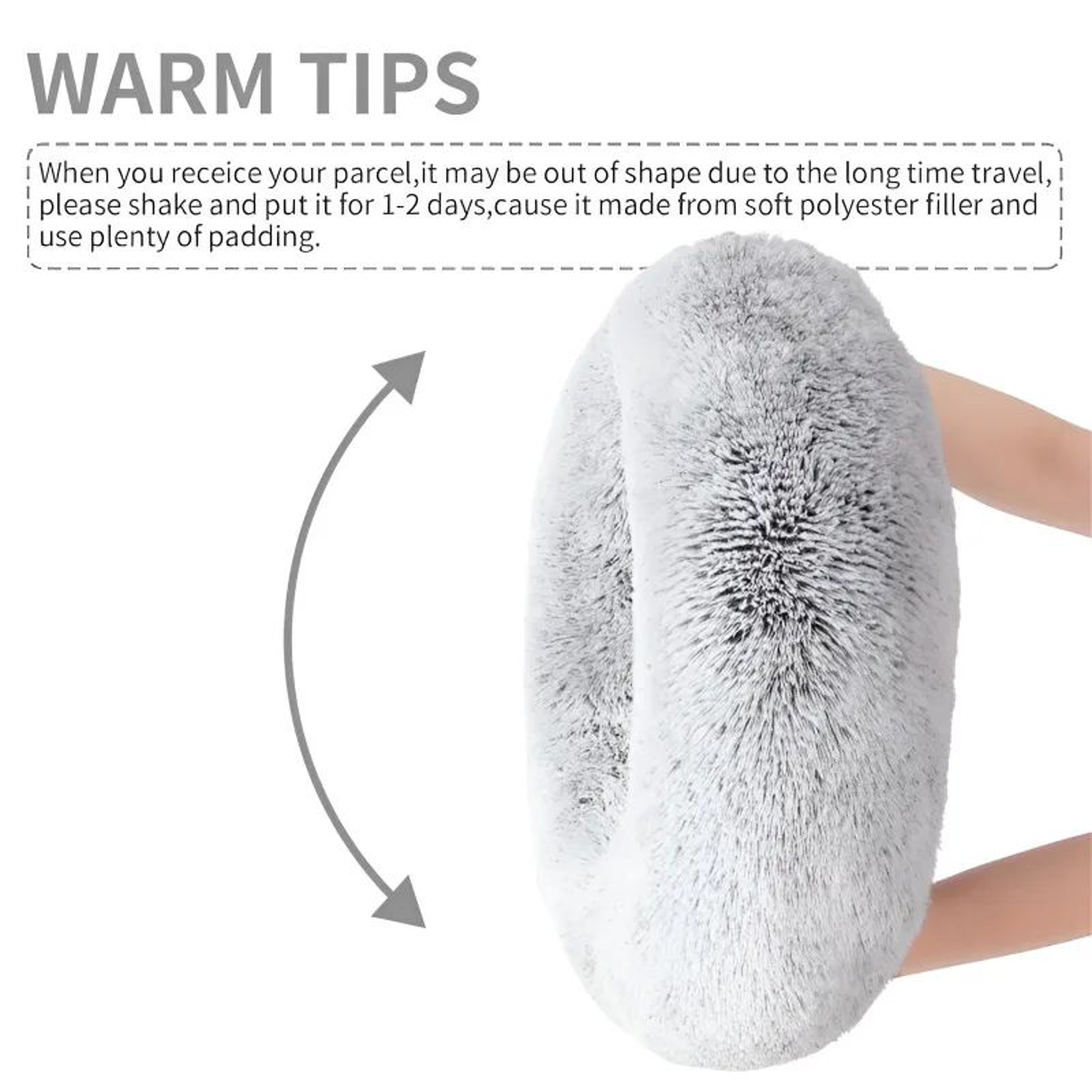 USB Heated Pet Bed Warm Round Cat And Dog Cushion 5