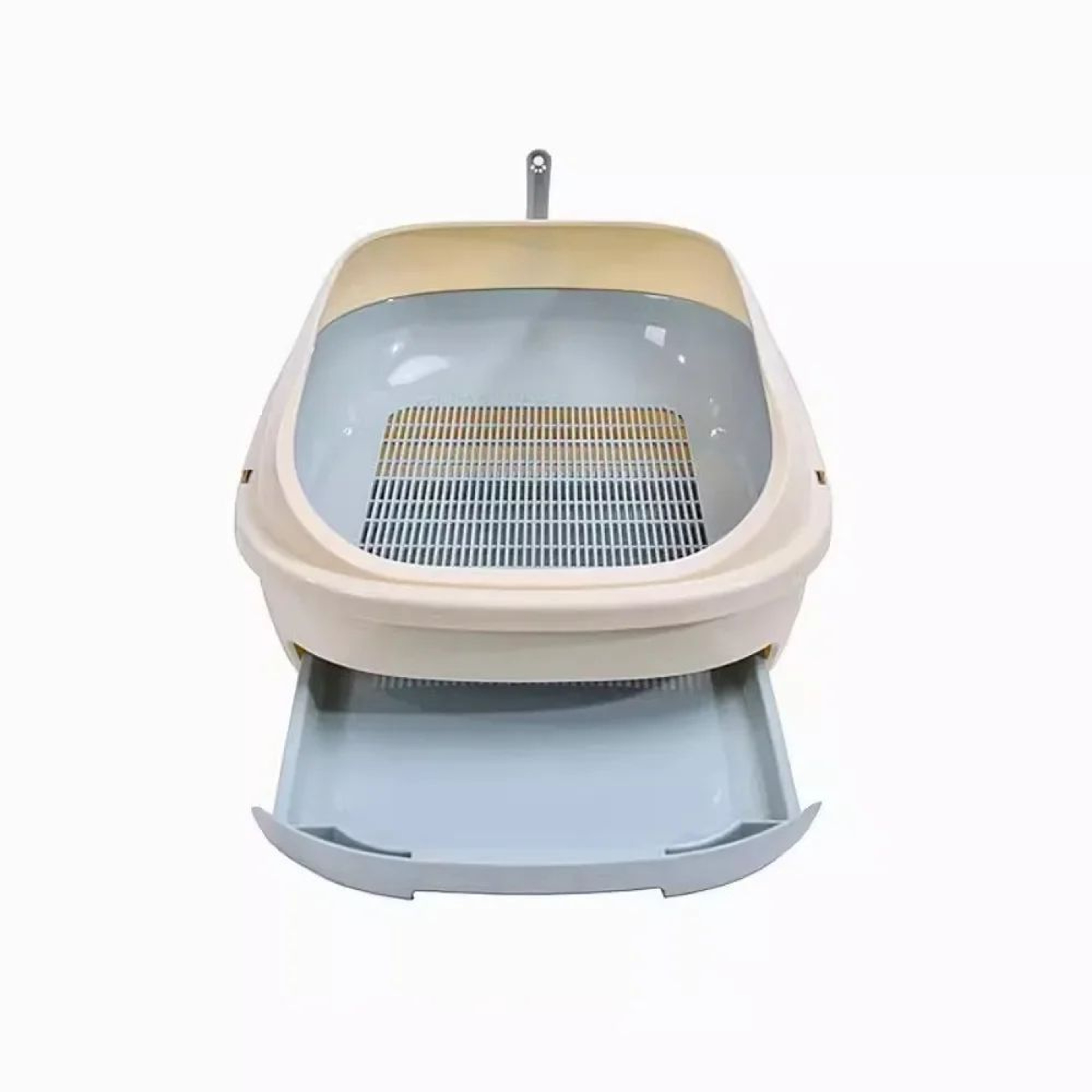 Extra Large Semi Closed Cat Litter Box With Drawer 3