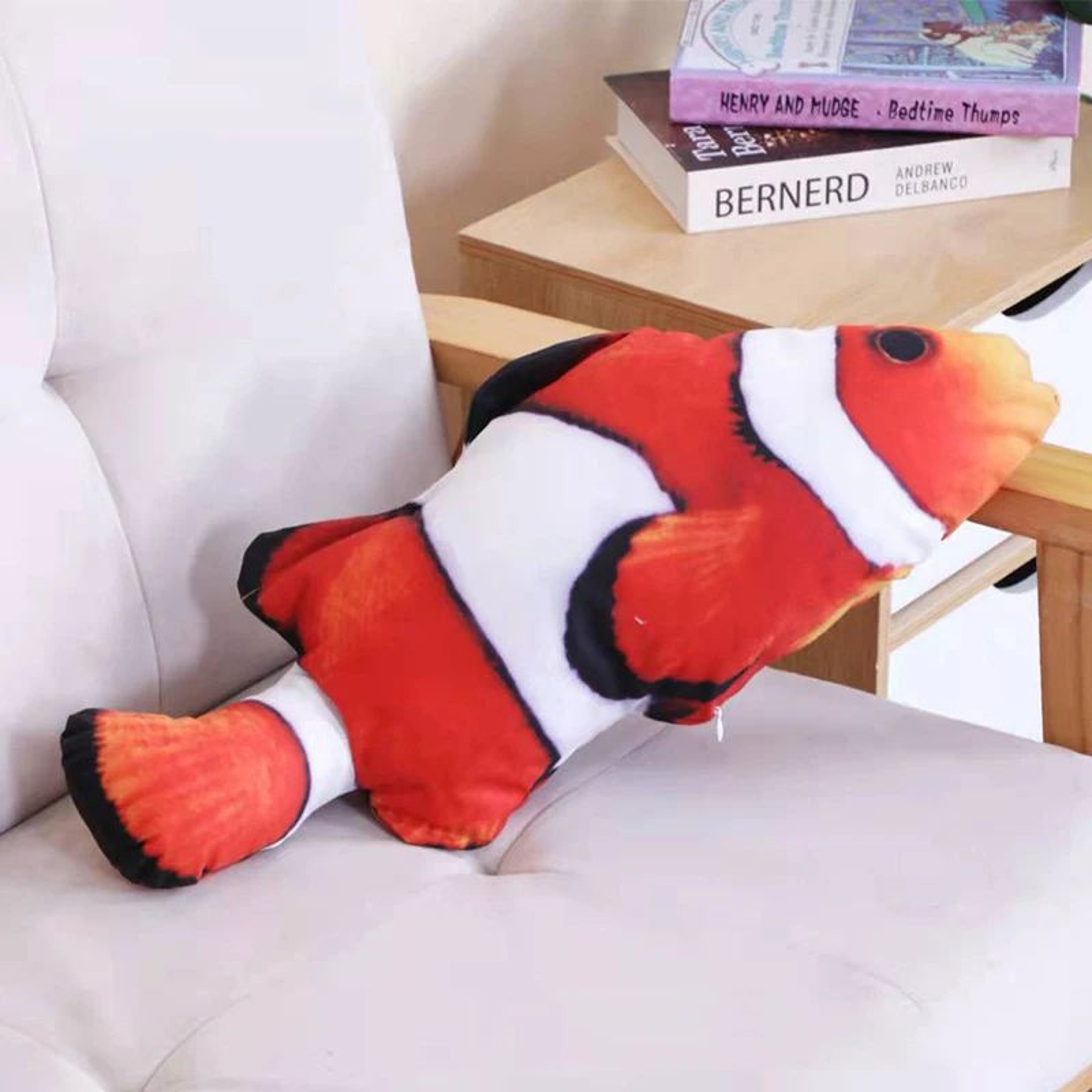 Realistic Fish Catnip Plush Toy For Cats 15