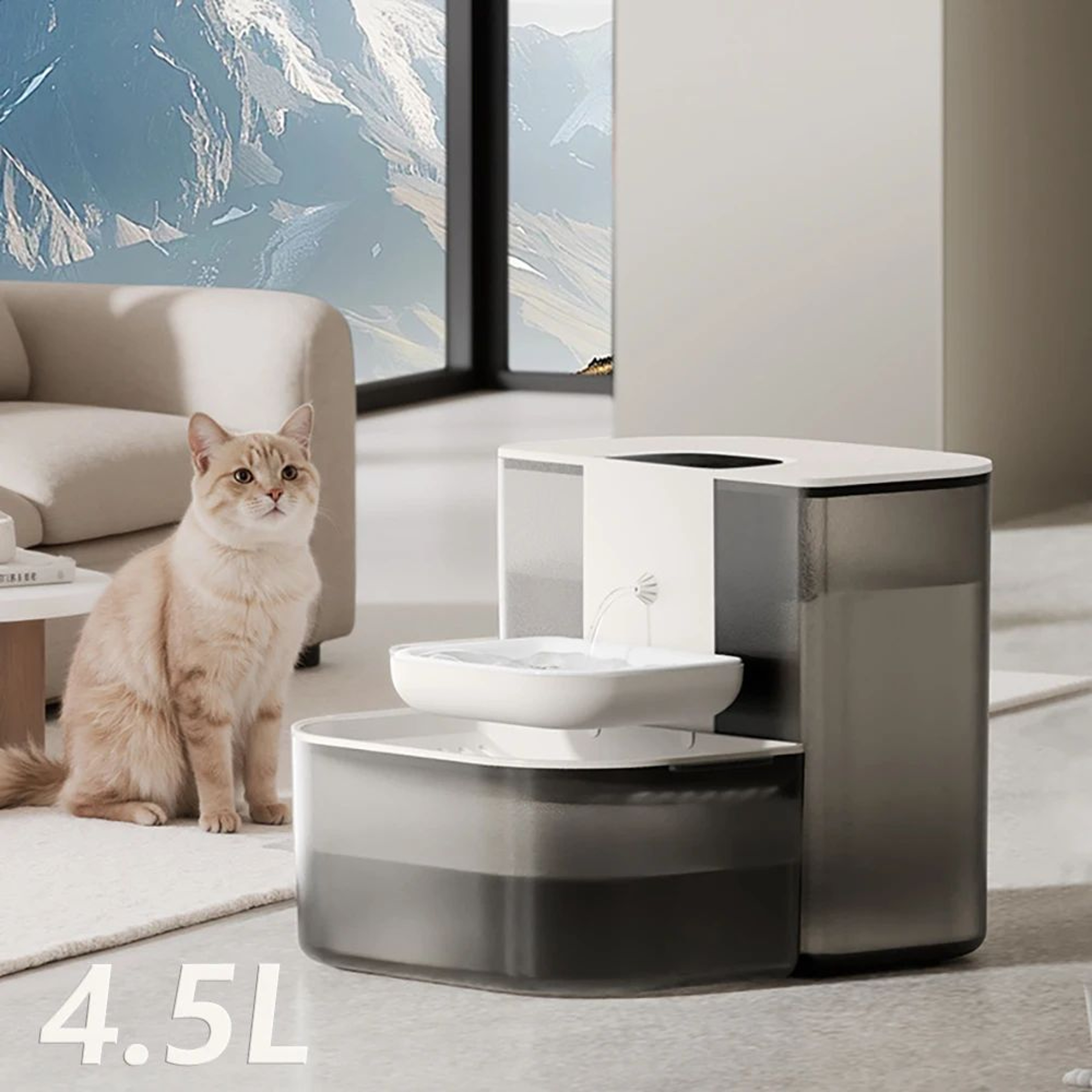 Smart 45L Automatic Pet Water Fountain With Remote Control 0