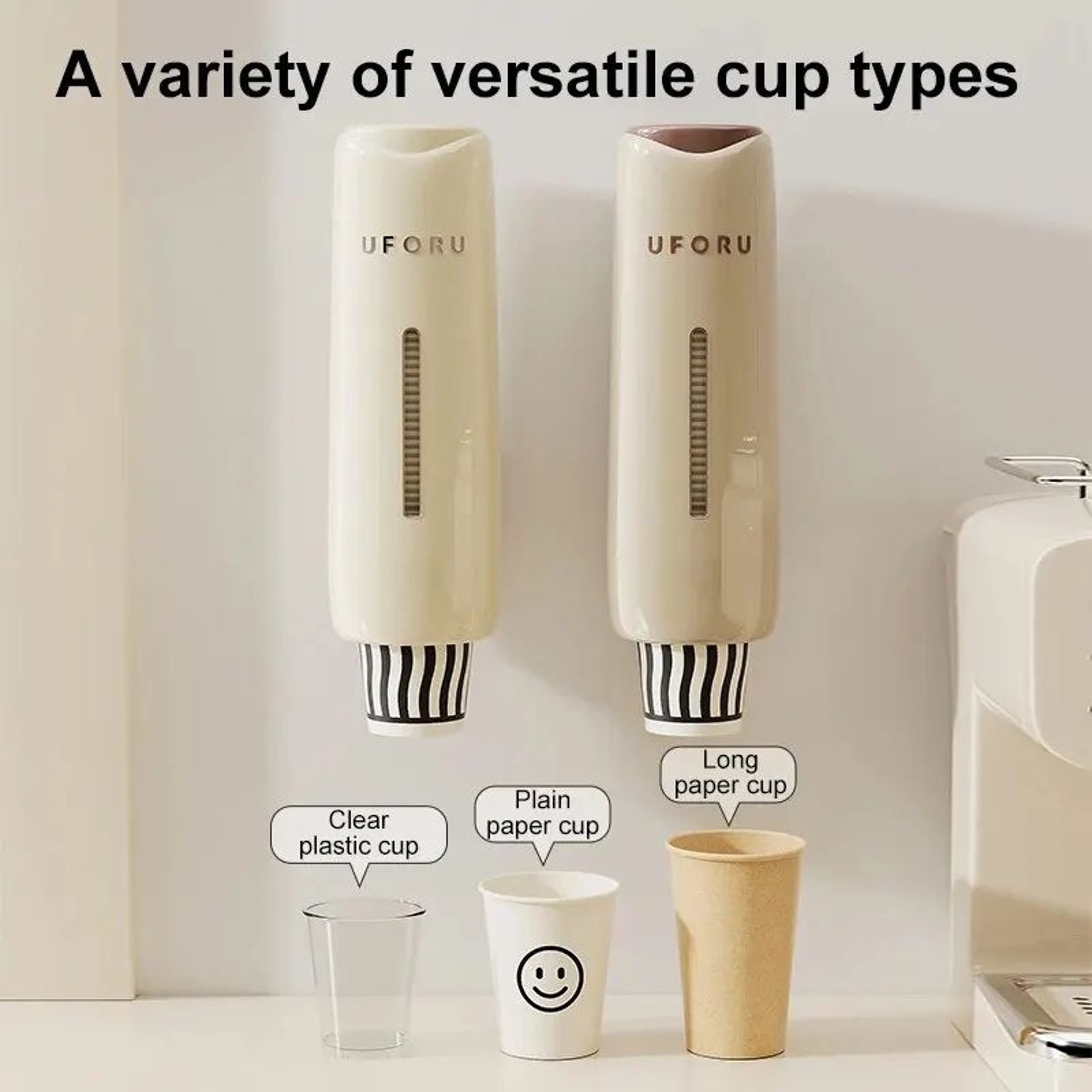 Wall Mounted Water Cup Dispenser Holder 2