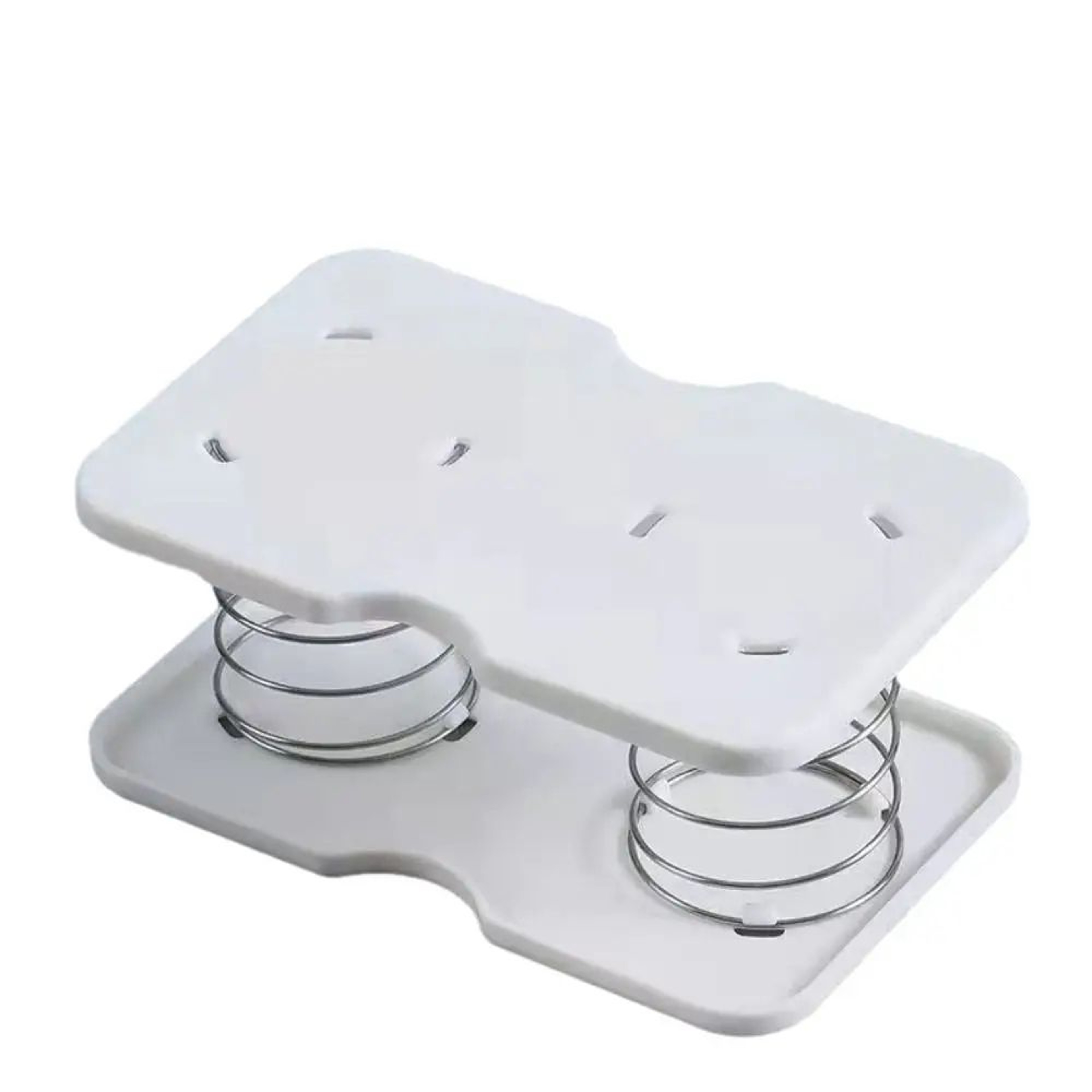 Spring Loaded Paper Towel Tissue Box Holder 6