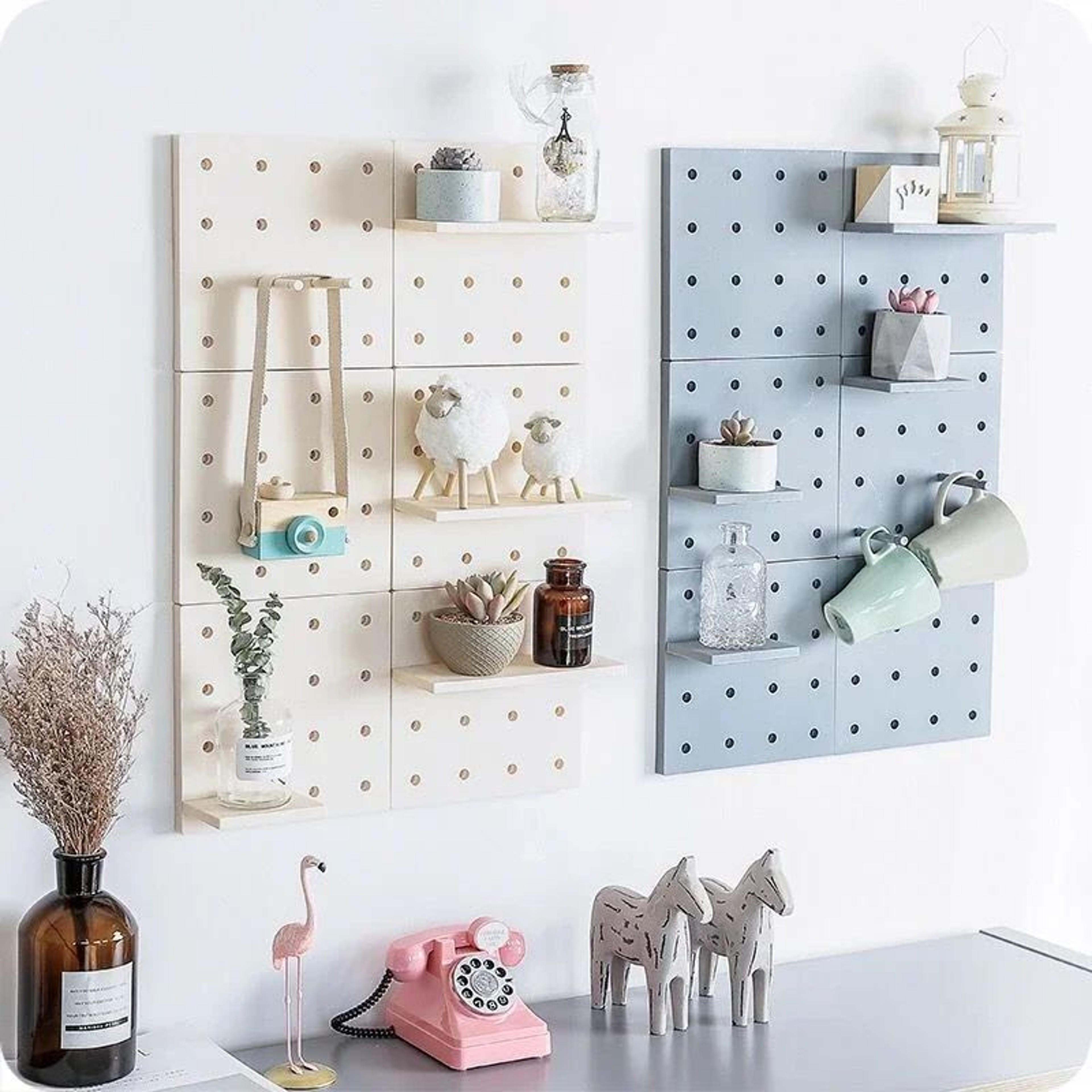 Decorative Wall Mounted Storage Shelf Organizer 5