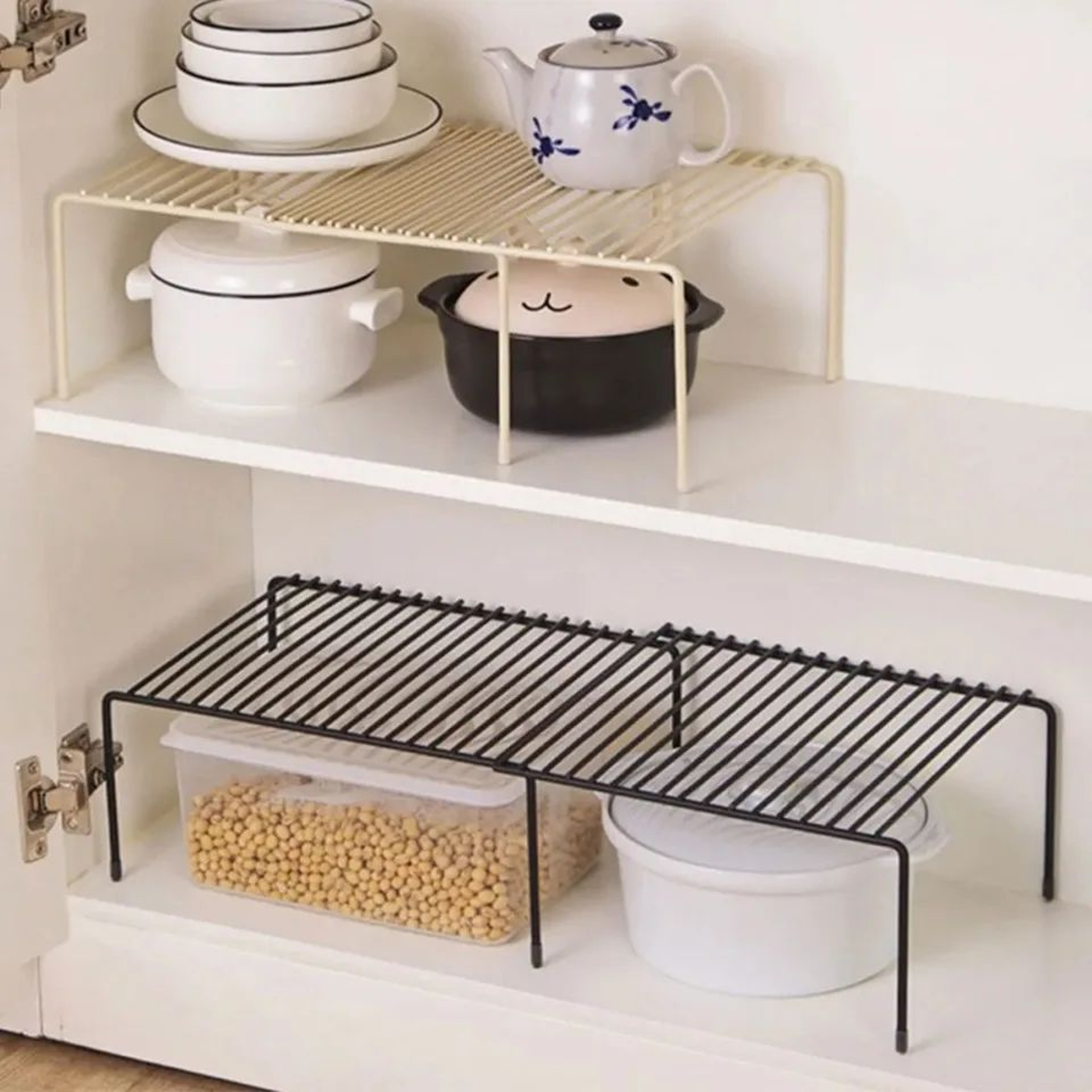 Expandable Kitchen Storage Shelf Organizer Rack 10