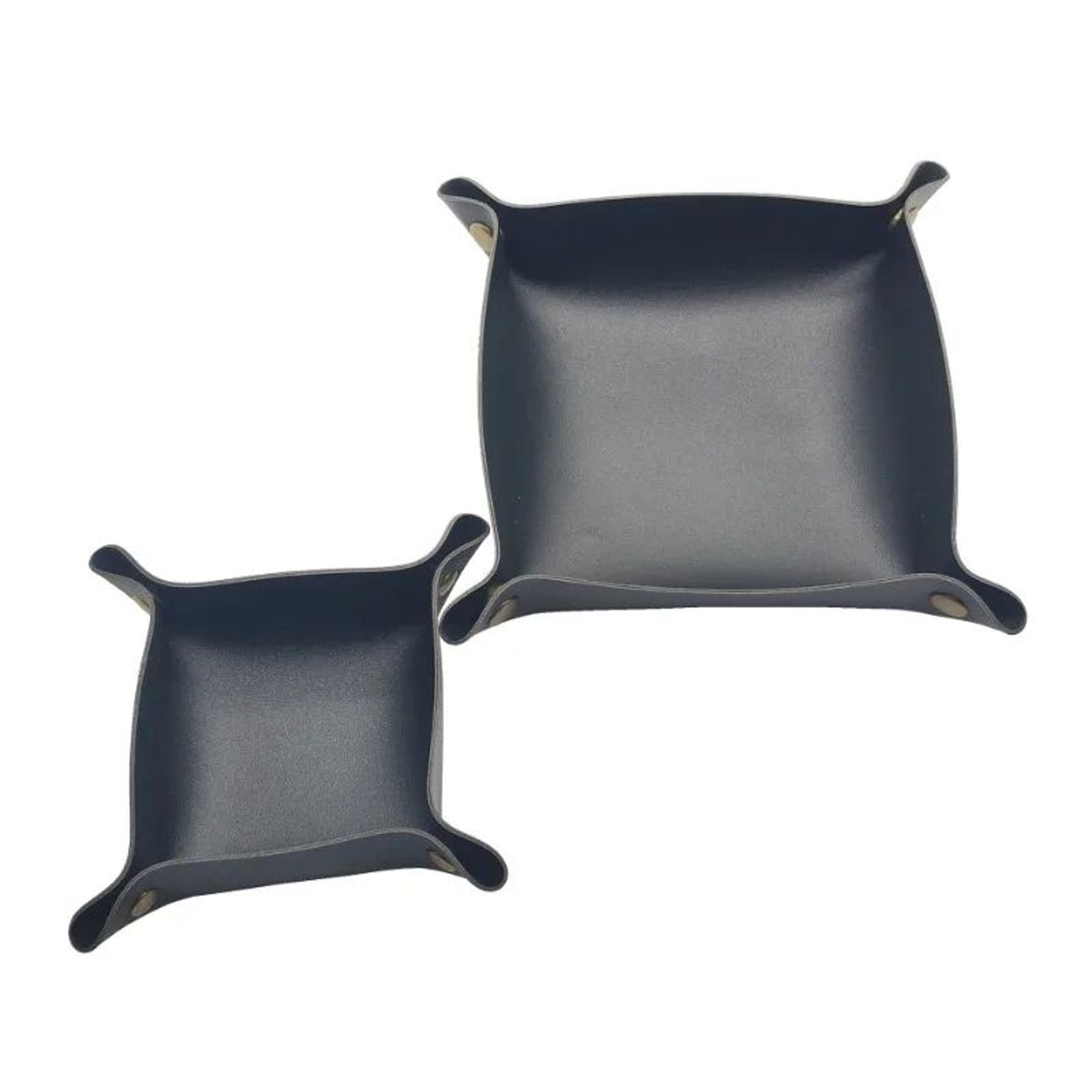 Foldable Leather Storage Tray For Keys And Jewelry 5