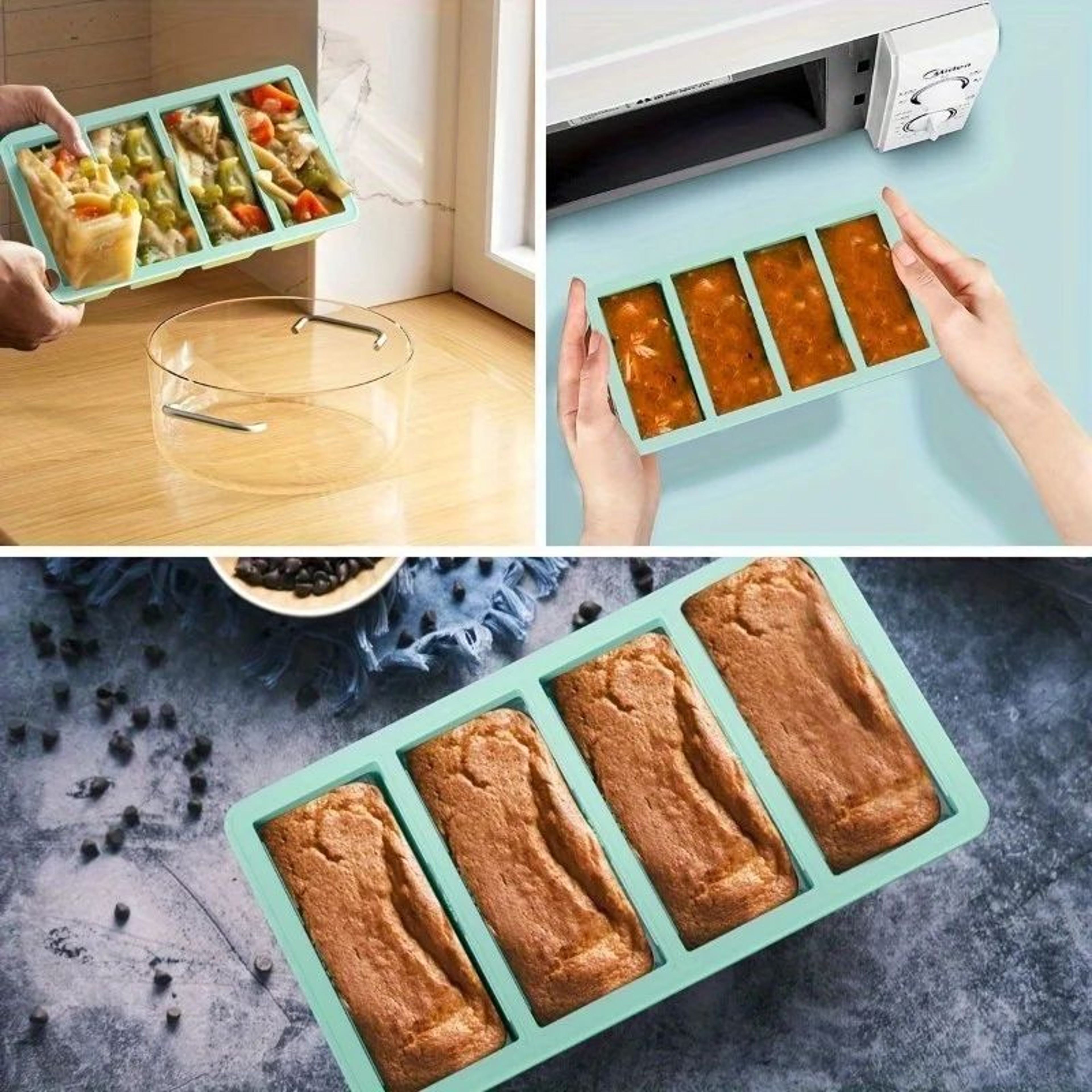 Silicone Freezer Tray With Lid For Soup Broth And Meal Prep Storage 3