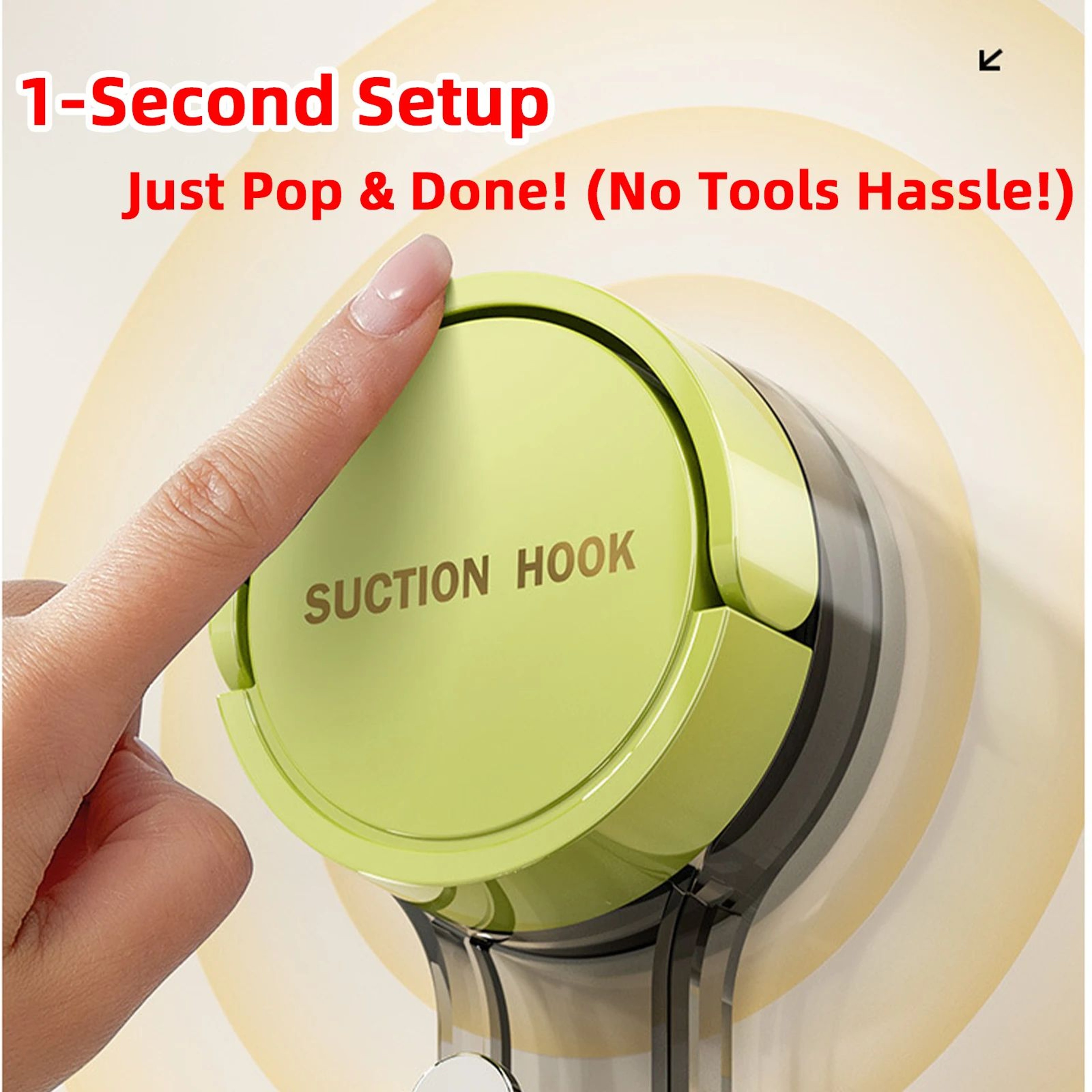 Strong Suction Adhesive Hooks For Bathroom Kitchen And Home 2
