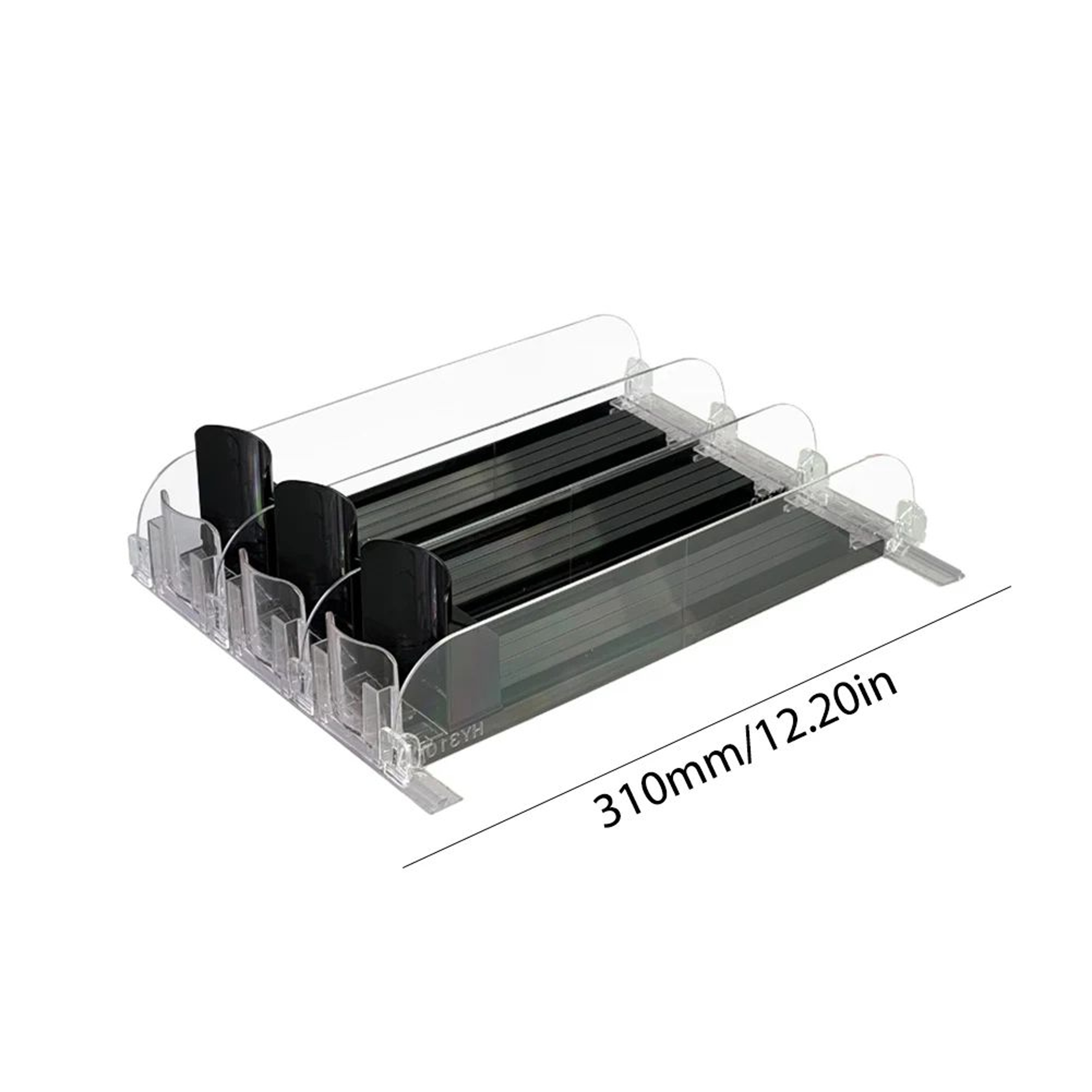 Adjustable Beverage Can Organizer Dispenser Rack 8