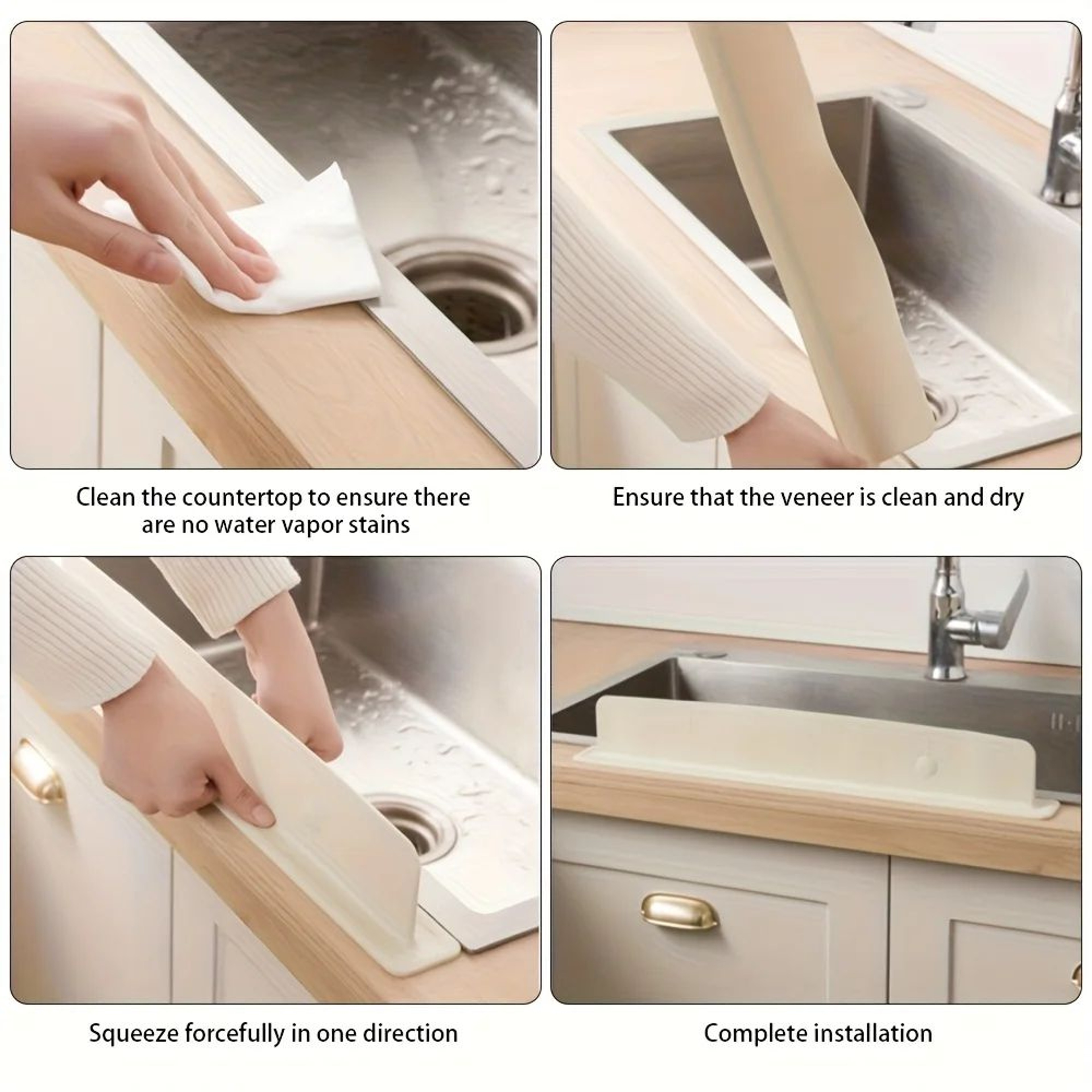 Silicone Sink Splash Guard Water Splash Protector 4
