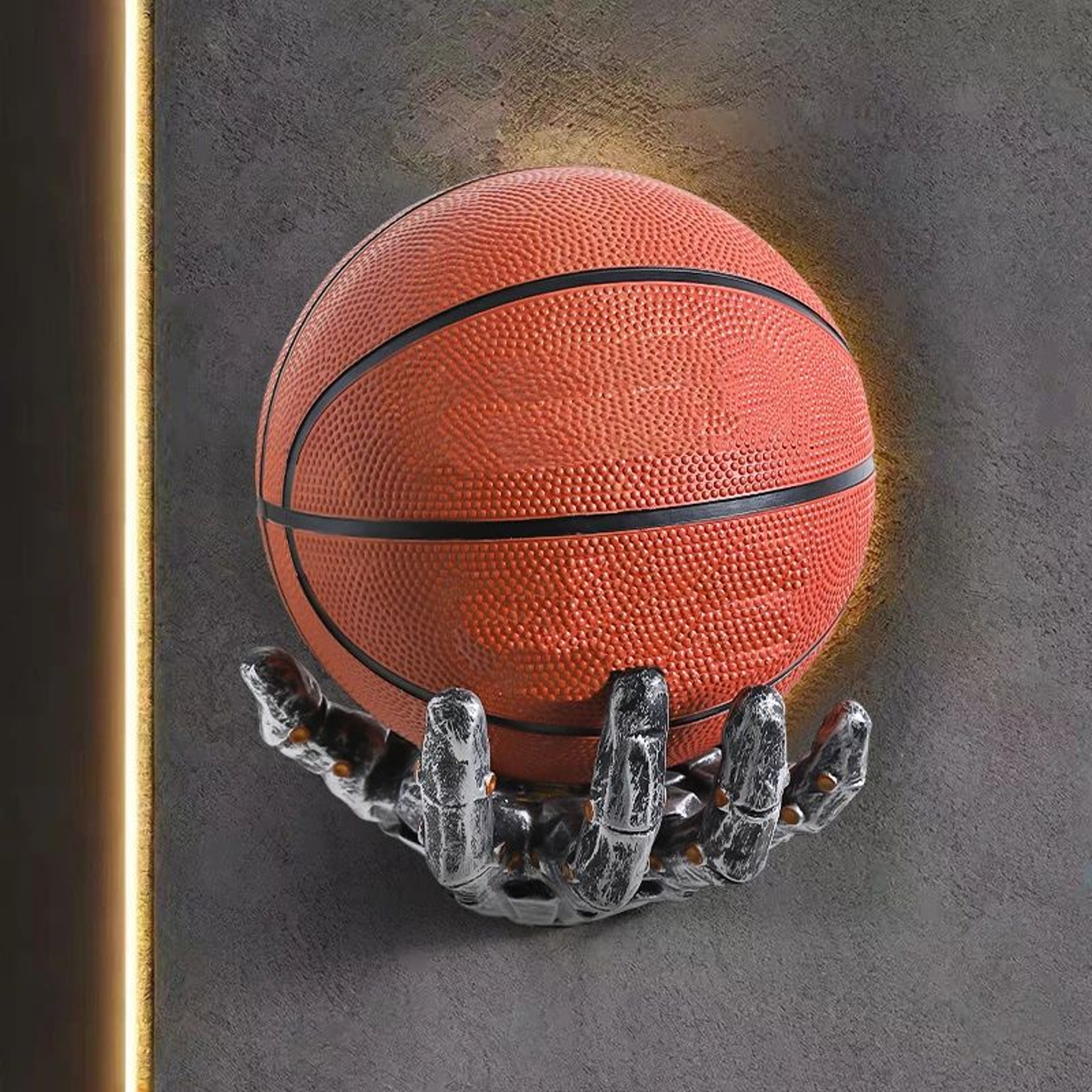 Robotic Arm Wall Mounted Ball Storage Rack 1