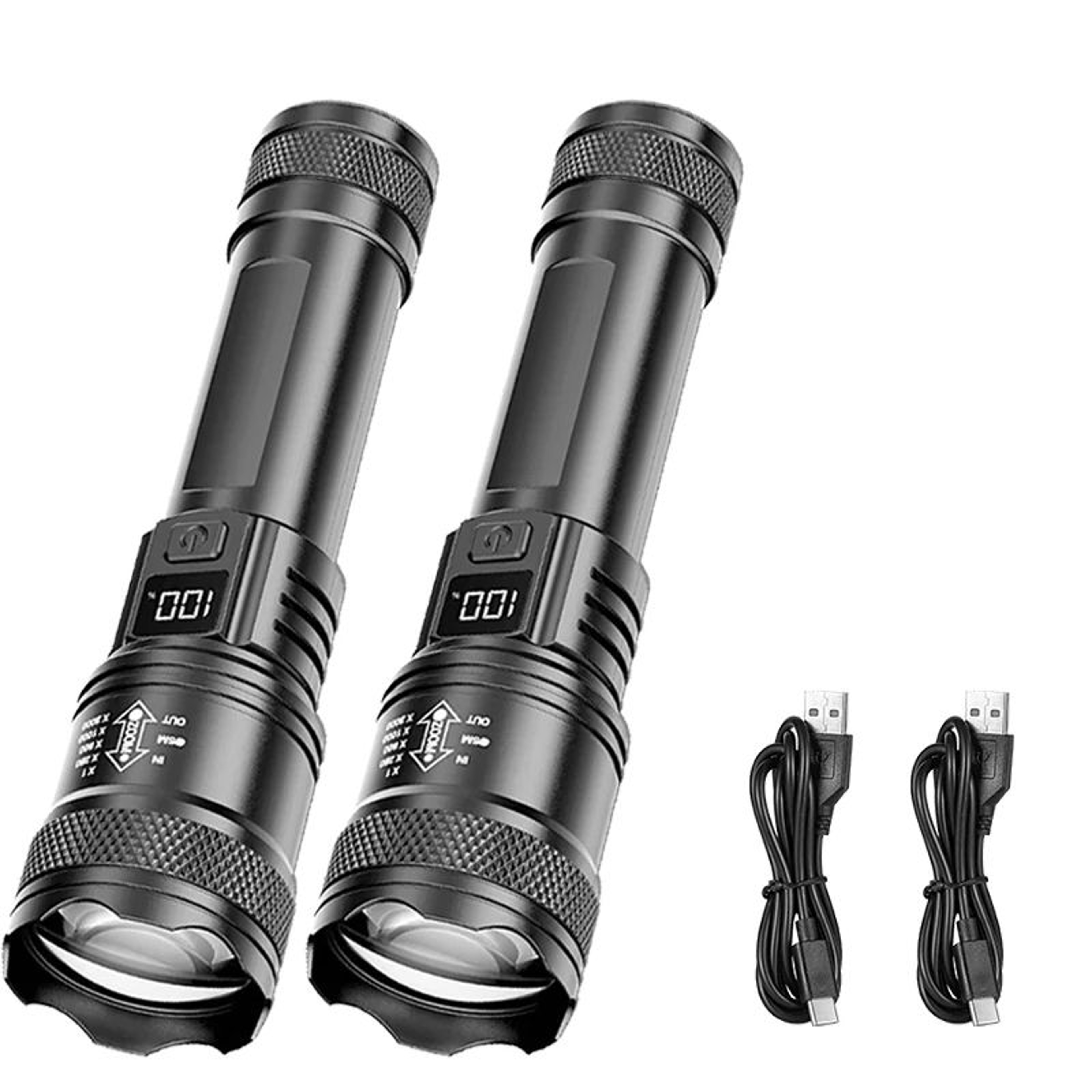 Ultra Bright P50 LED Tactical Zoom Flashlight 18