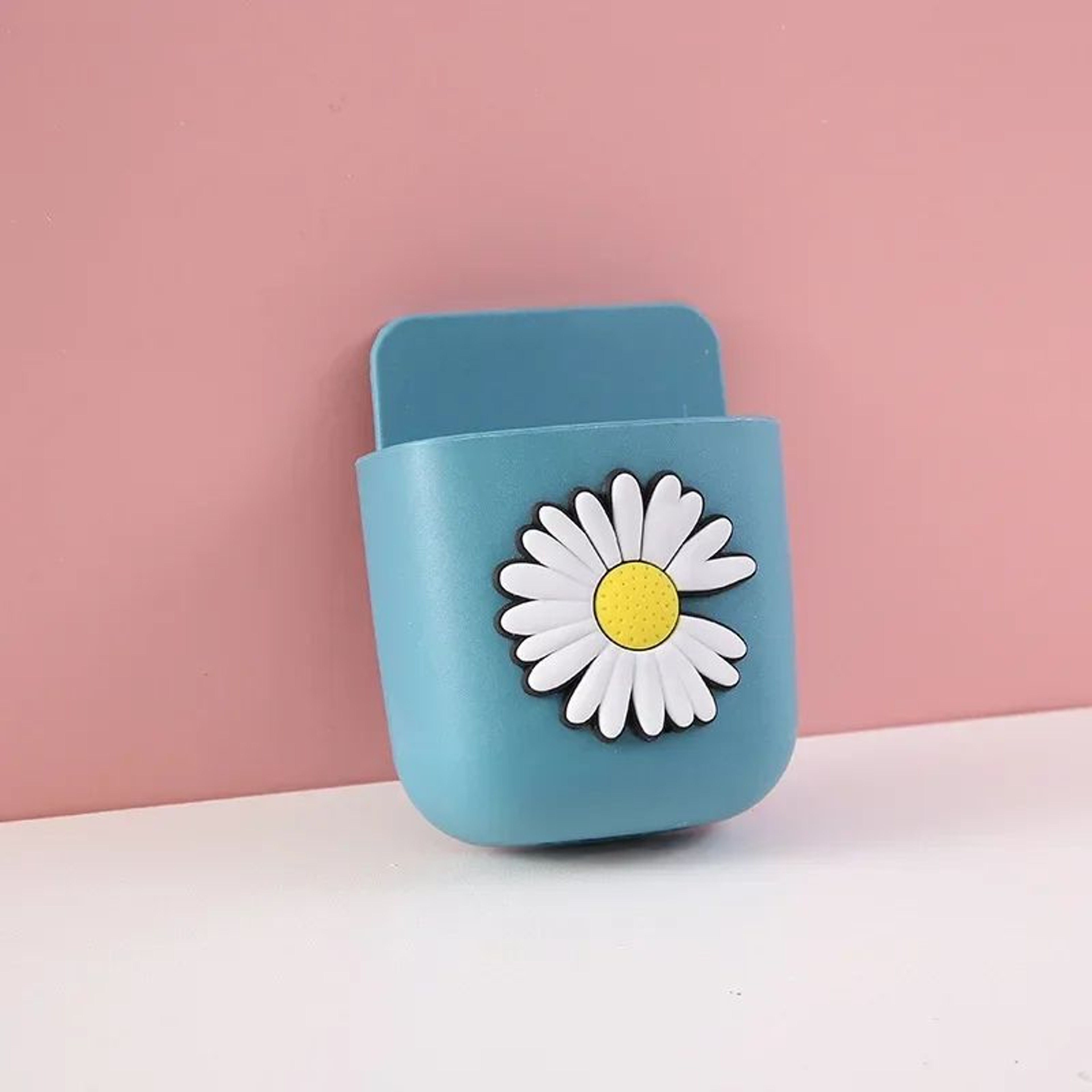 Cute Self Adhesive Desk Organizer Pen Holder 8