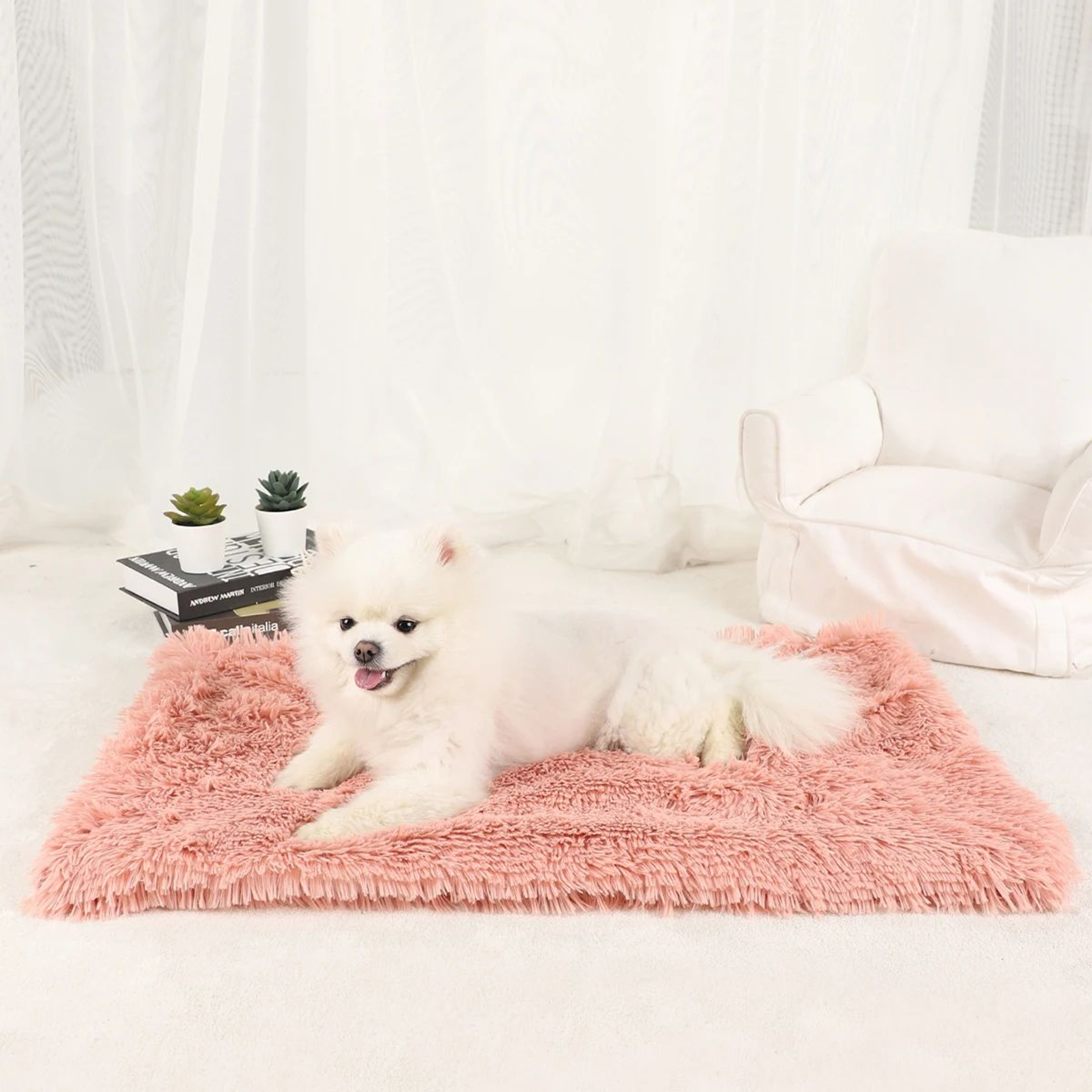 Plush Dog Blanket Bed Washable Pet Sleeping Mat 12