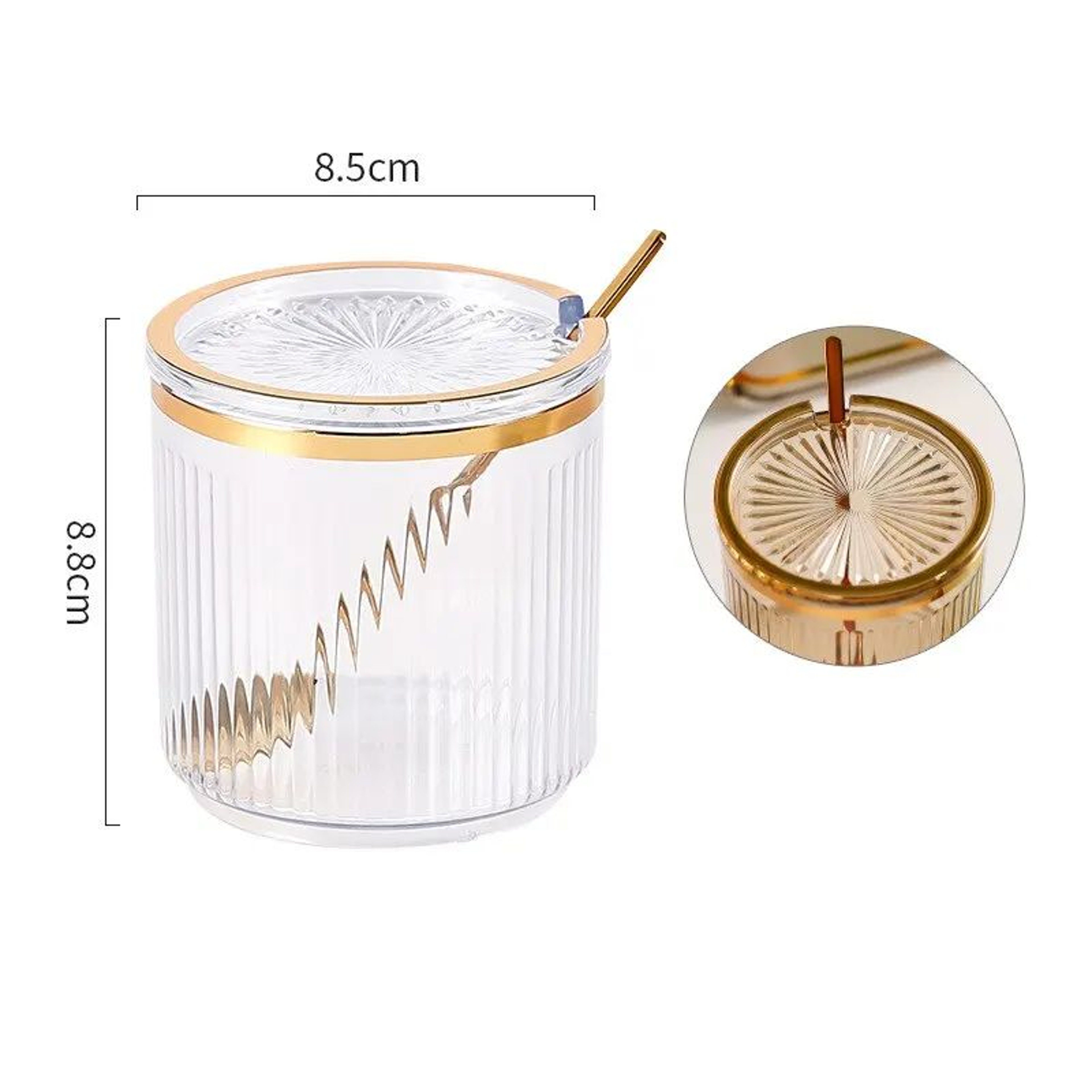 Seasoning Jar With Spoon Set 7