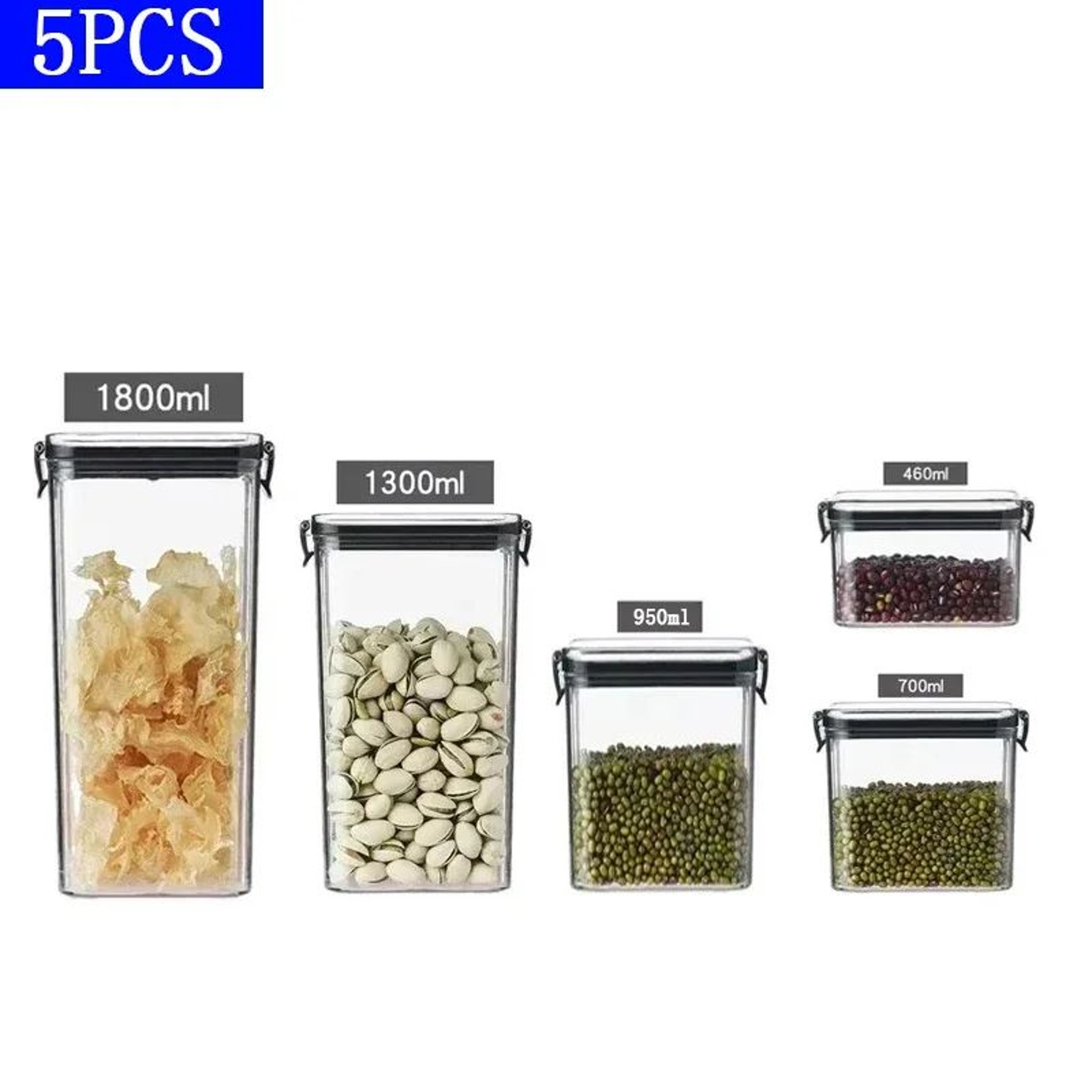 Transparent Airtight Food Storage Container 17