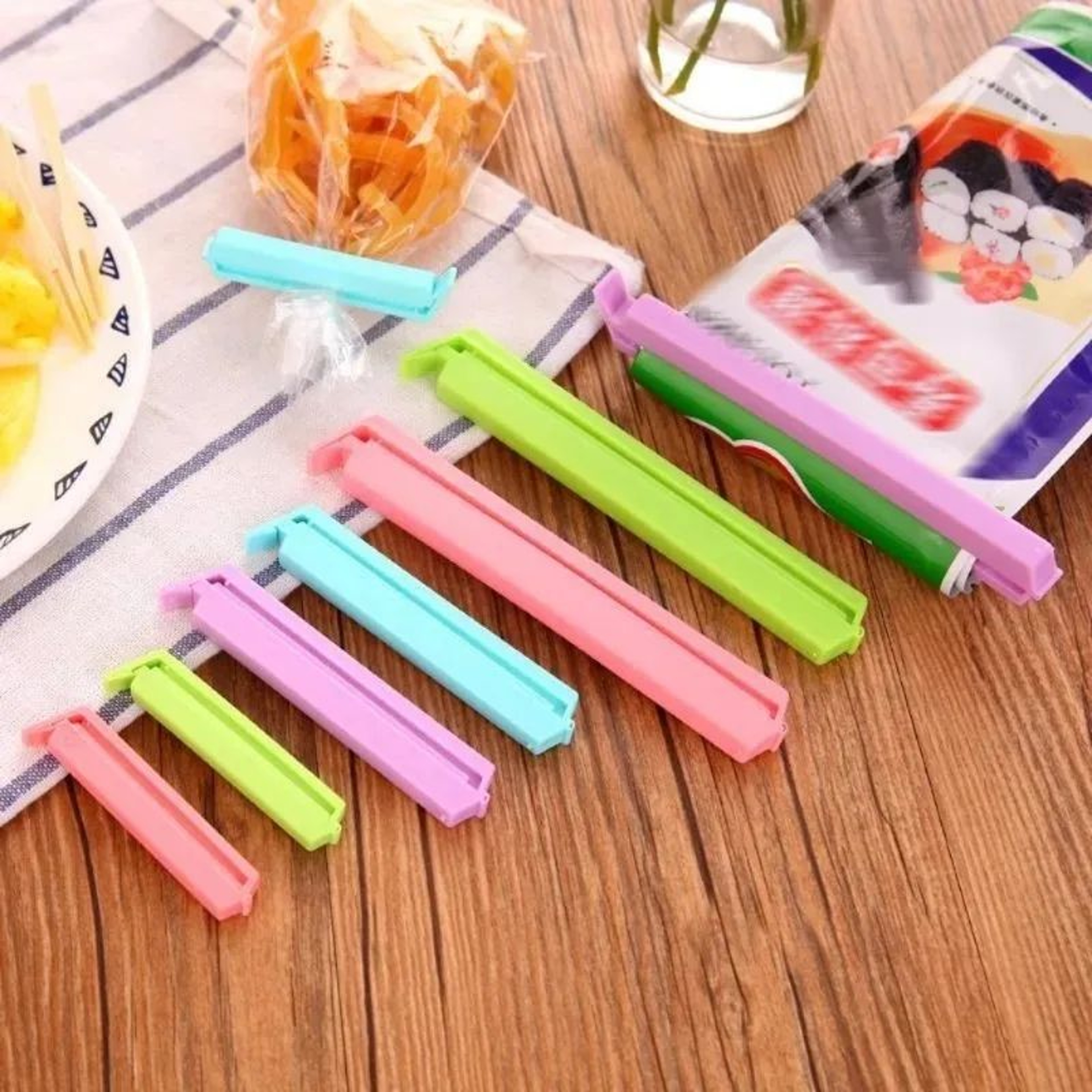 Portable Food Bag Sealing Clips Set 5