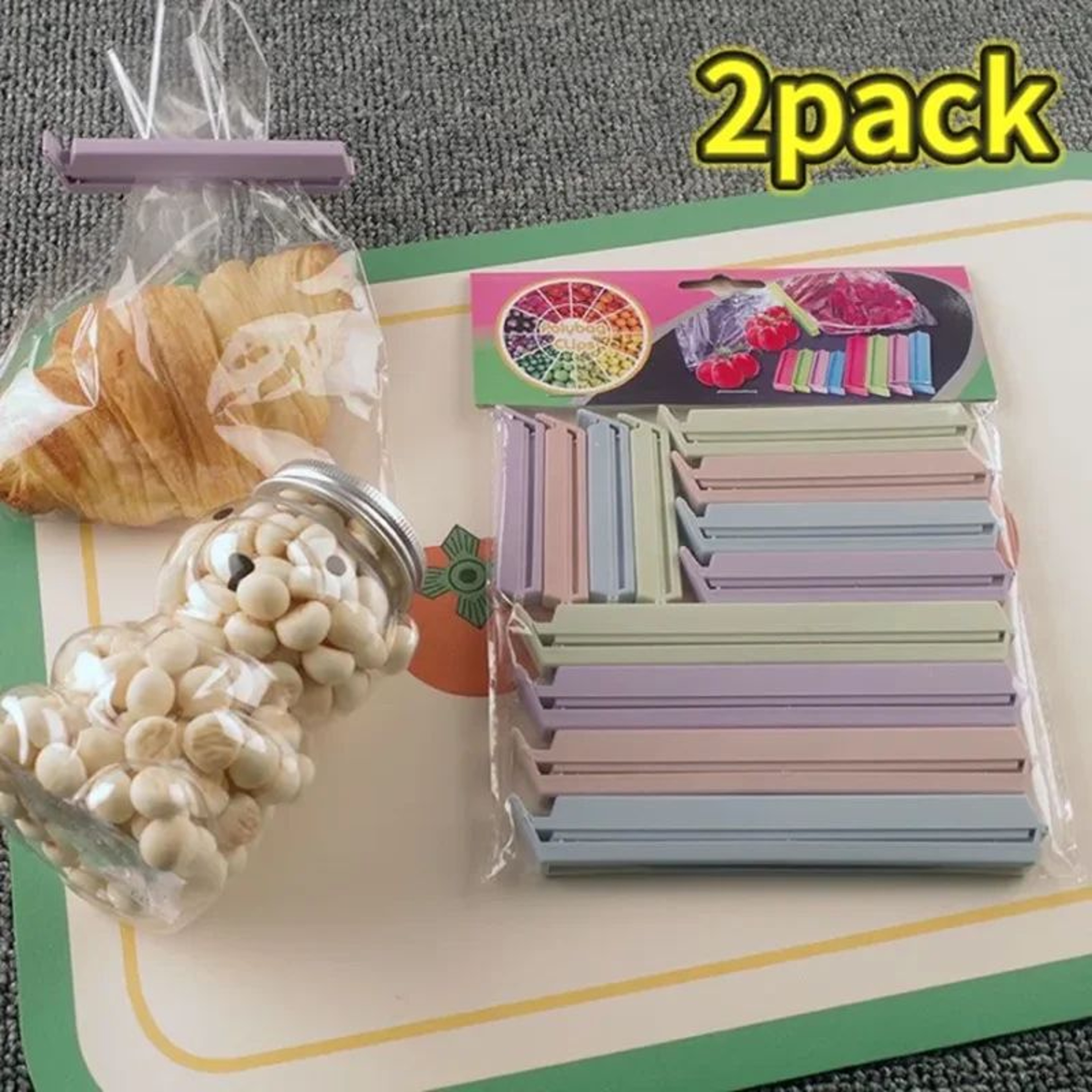 Portable Food Bag Sealing Clips Set 9