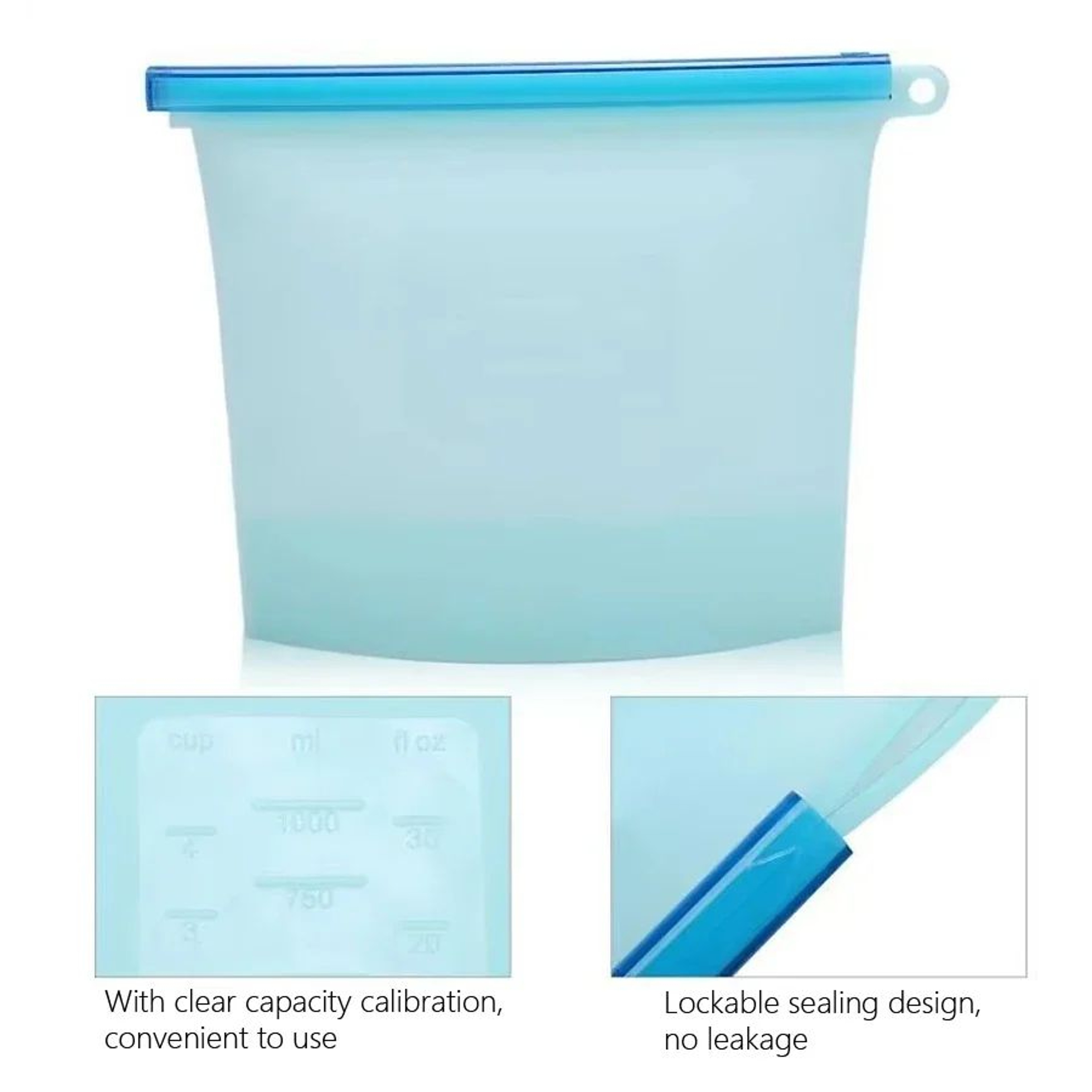 Reusable Silicone Food Storage Bag 2