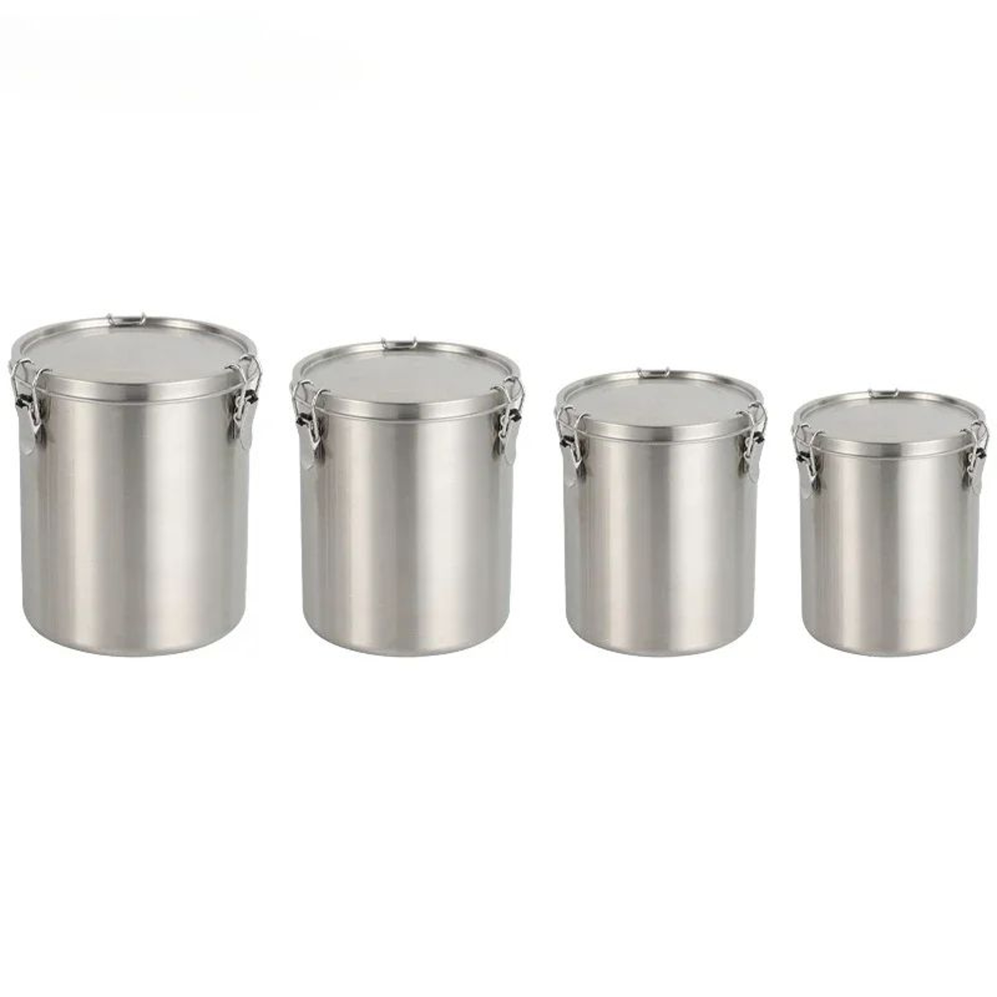 Stainless Steel Airtight Food Storage Canister 5