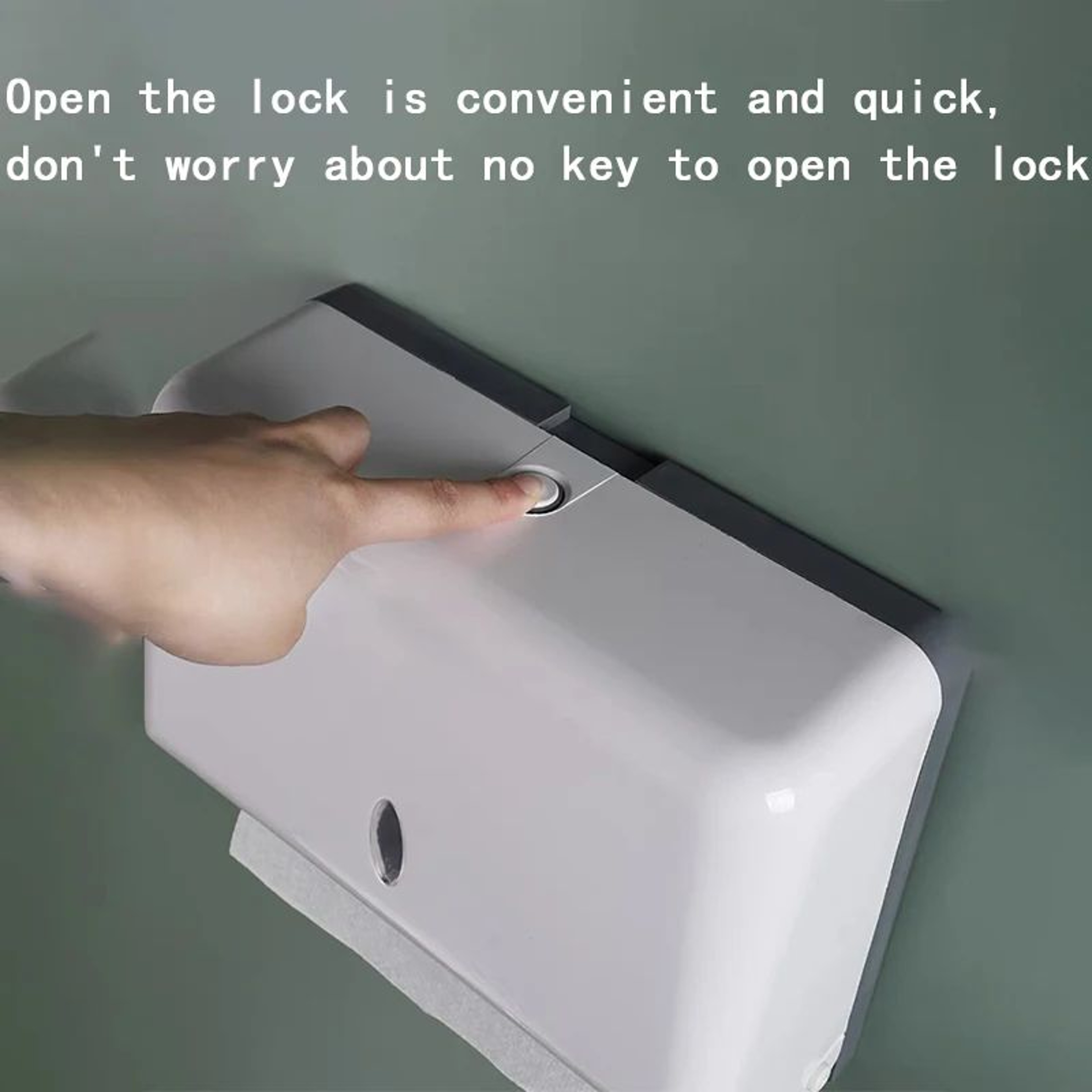 Wall Mounted Multifold Paper Towel Dispenser 3