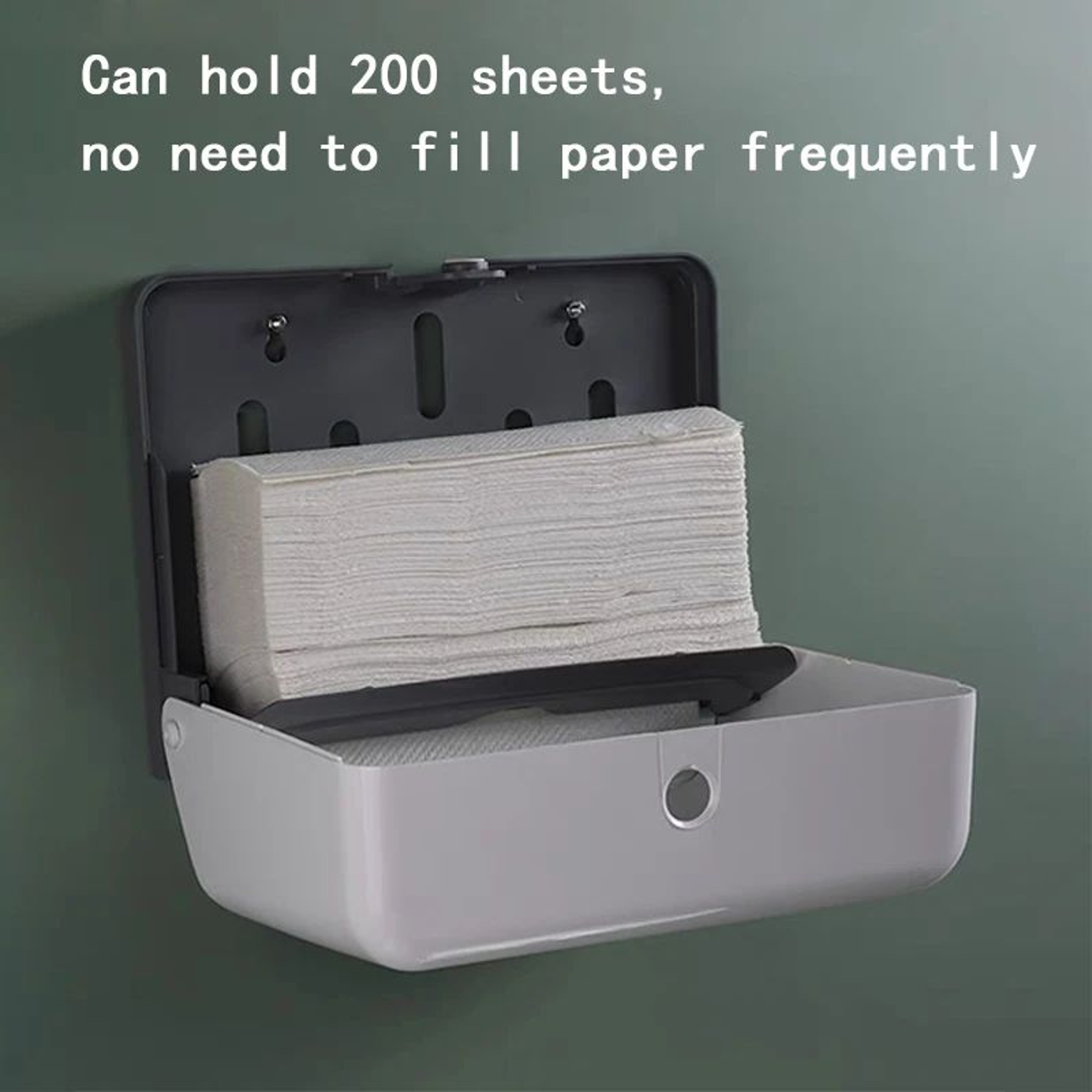 Wall Mounted Multifold Paper Towel Dispenser 4