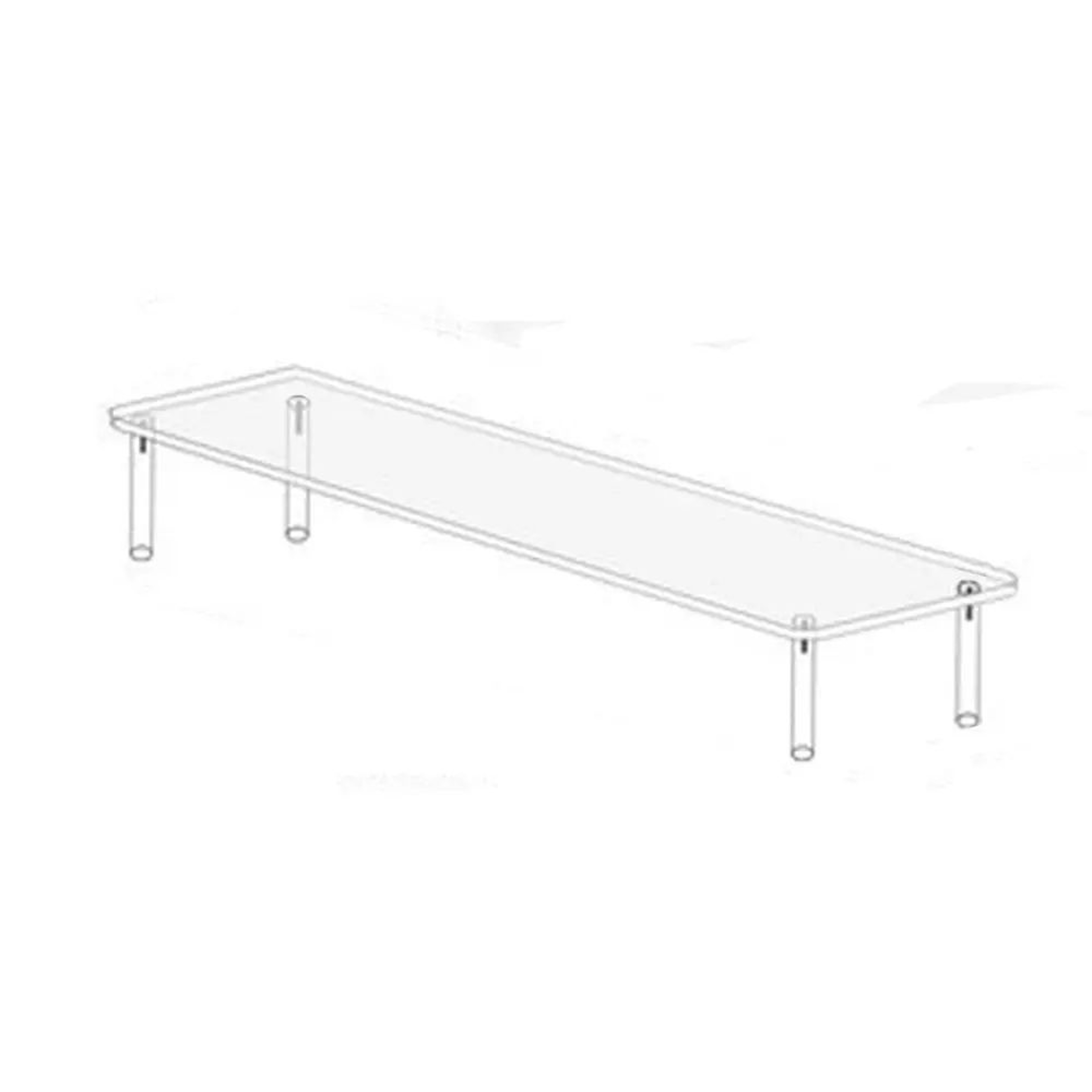 Transparent Acrylic Display Stand Shelf 10