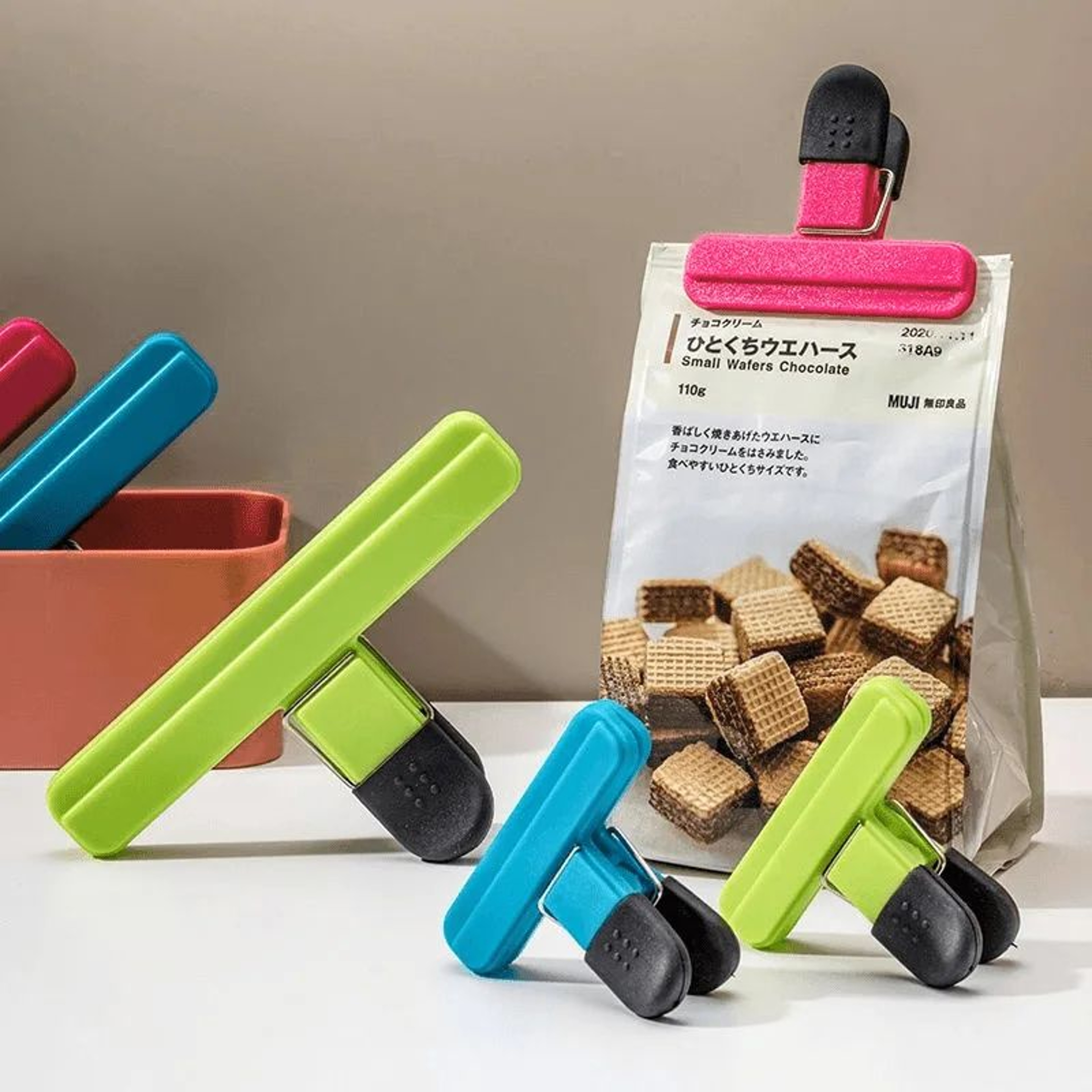 Heavy Duty Food Bag Sealing Clips Set 2