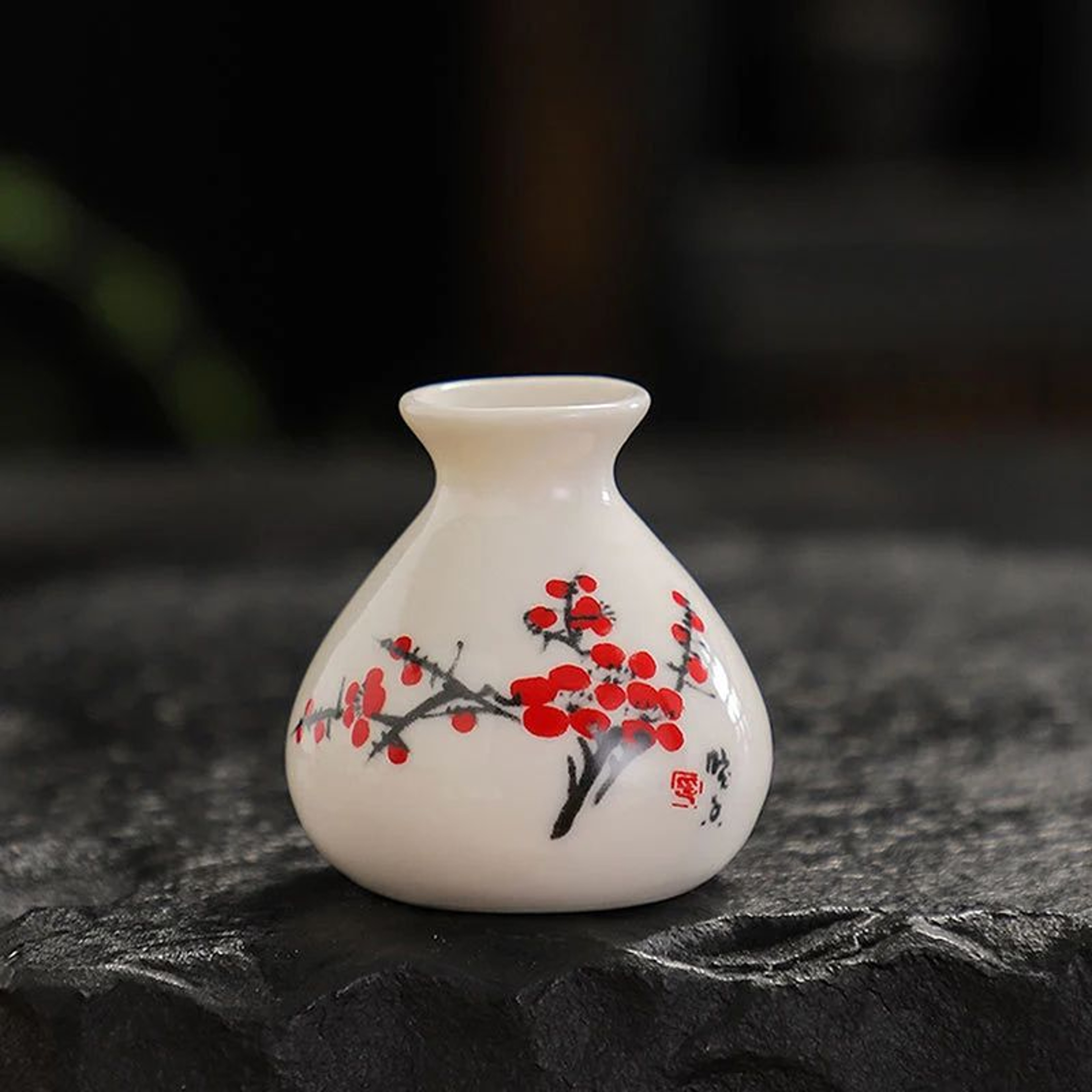 Chinese Style Ceramic Mini Vase Storage Jar 14