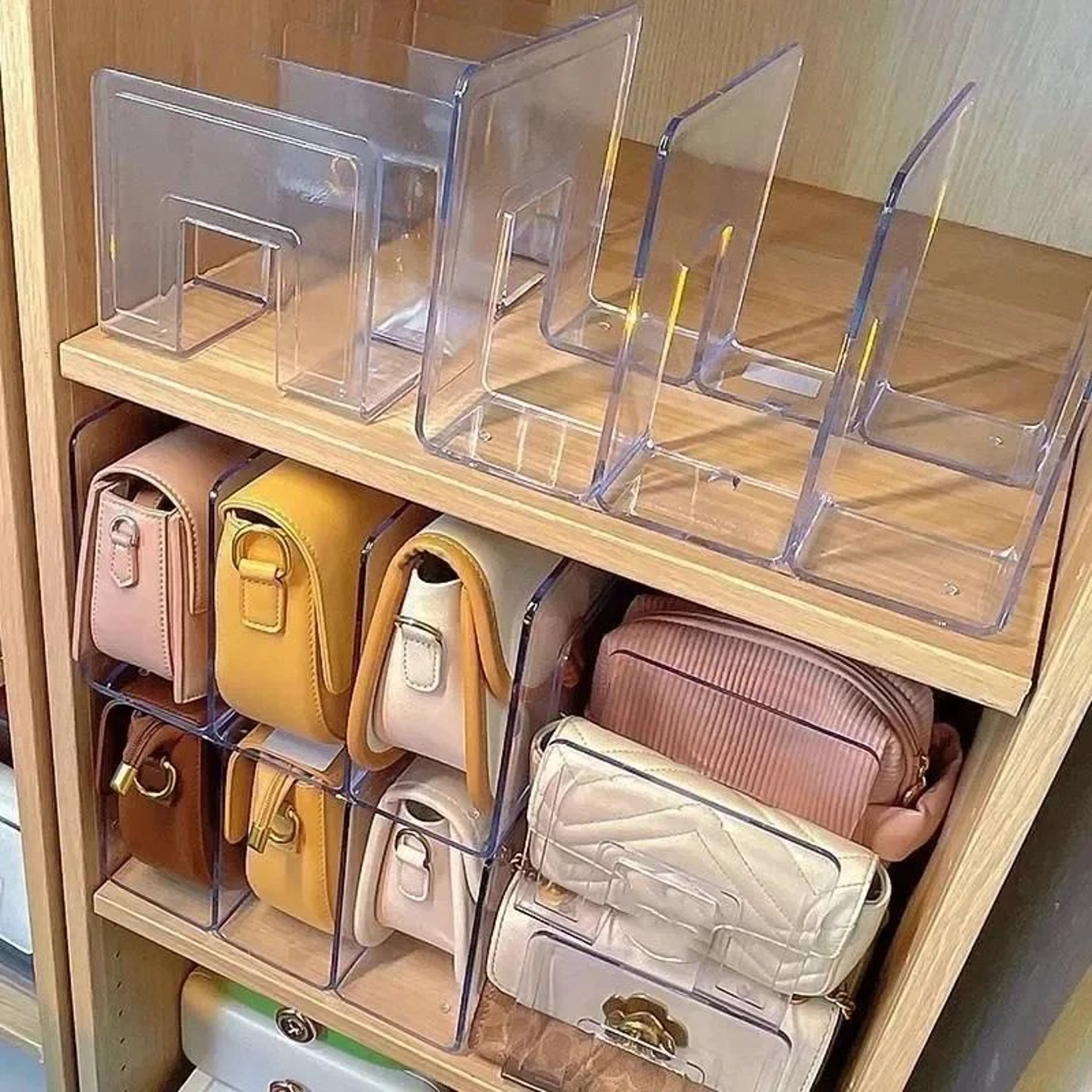 Handbag Organizer Shelf Divider Rack 3