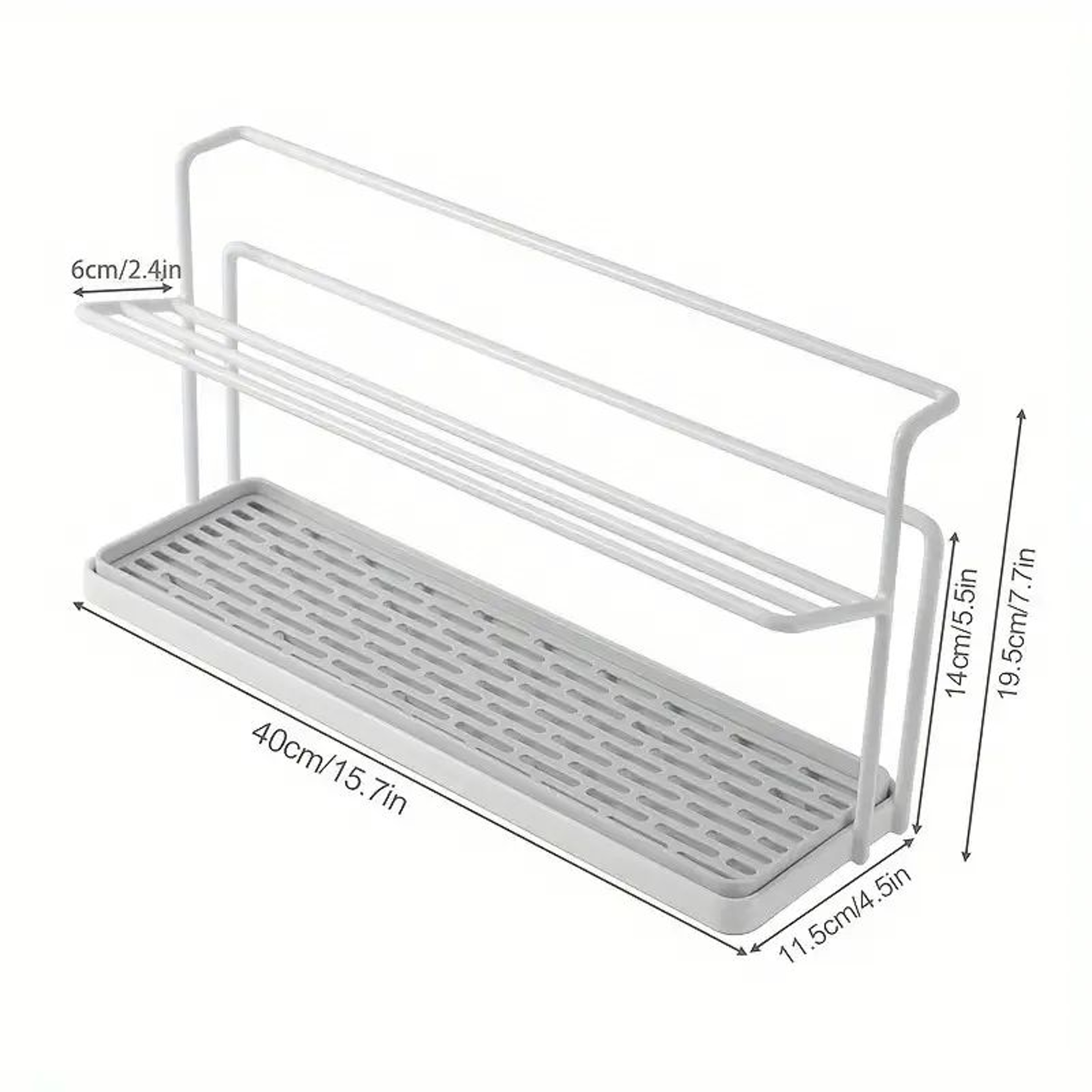 Stainless Steel 2 Tier Bottle Drying Rack 5
